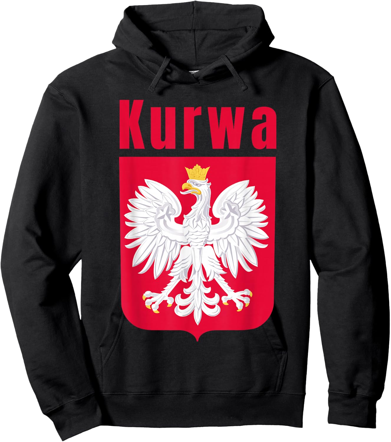 Poland For Gift Poland Poland Warsaw Flag , Black, S Hoodie - Hoodie | Black