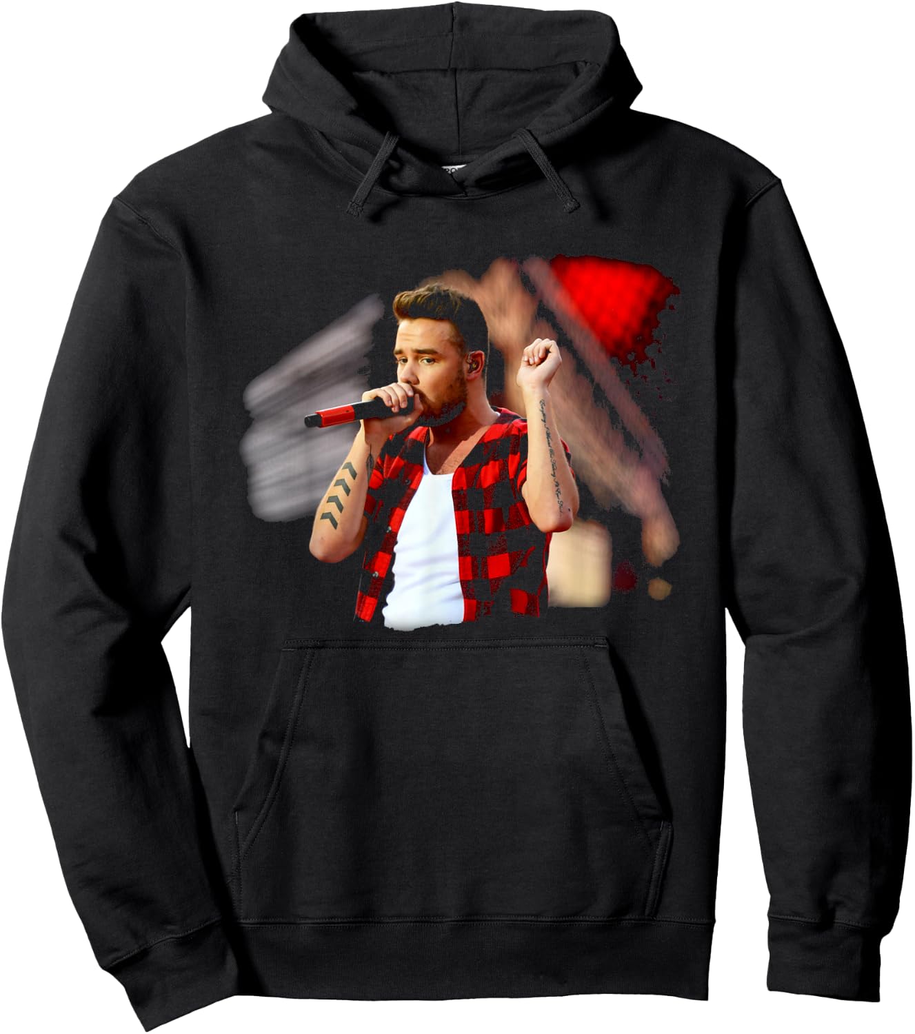 One Direction Murrayfield Stadium 2014 Liam Payne , black Hoodie - Hoodie | Black