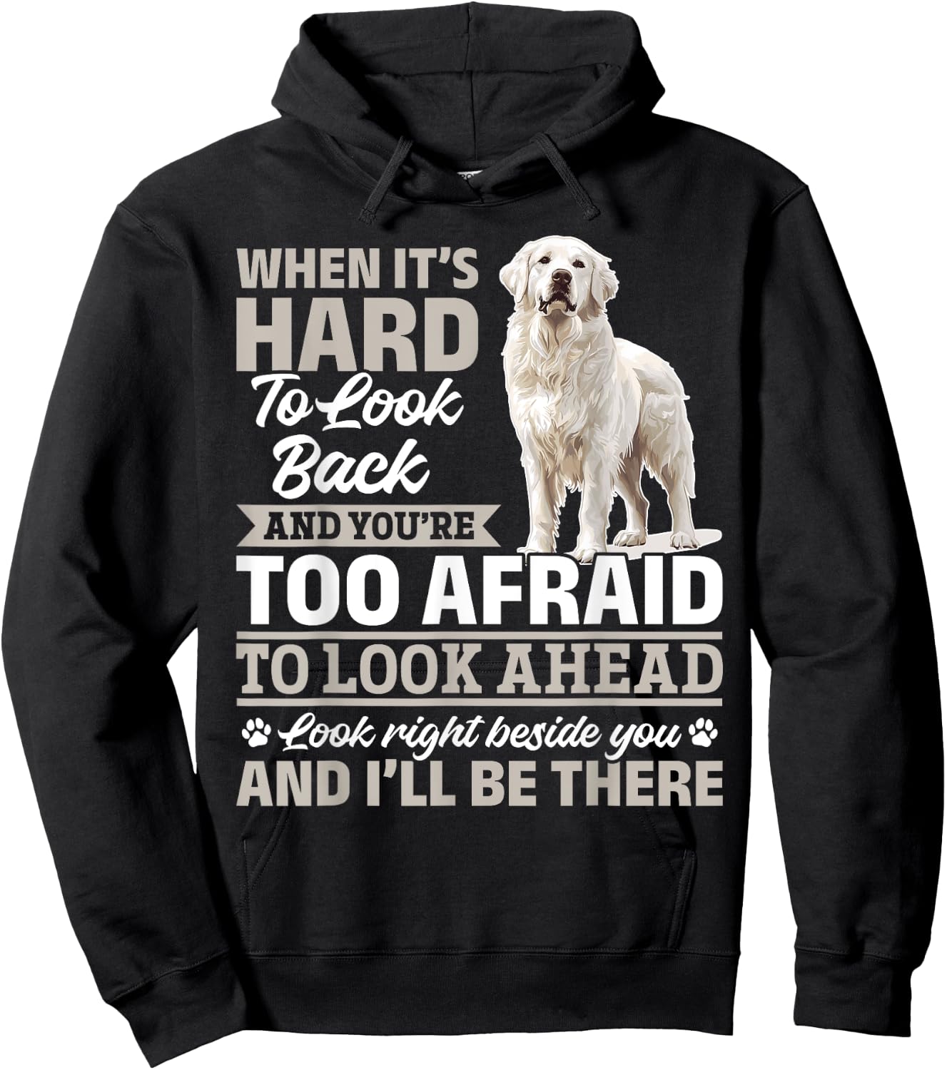 Great Pyrenees Dog Owner Hoodie - Hoodie | Black
