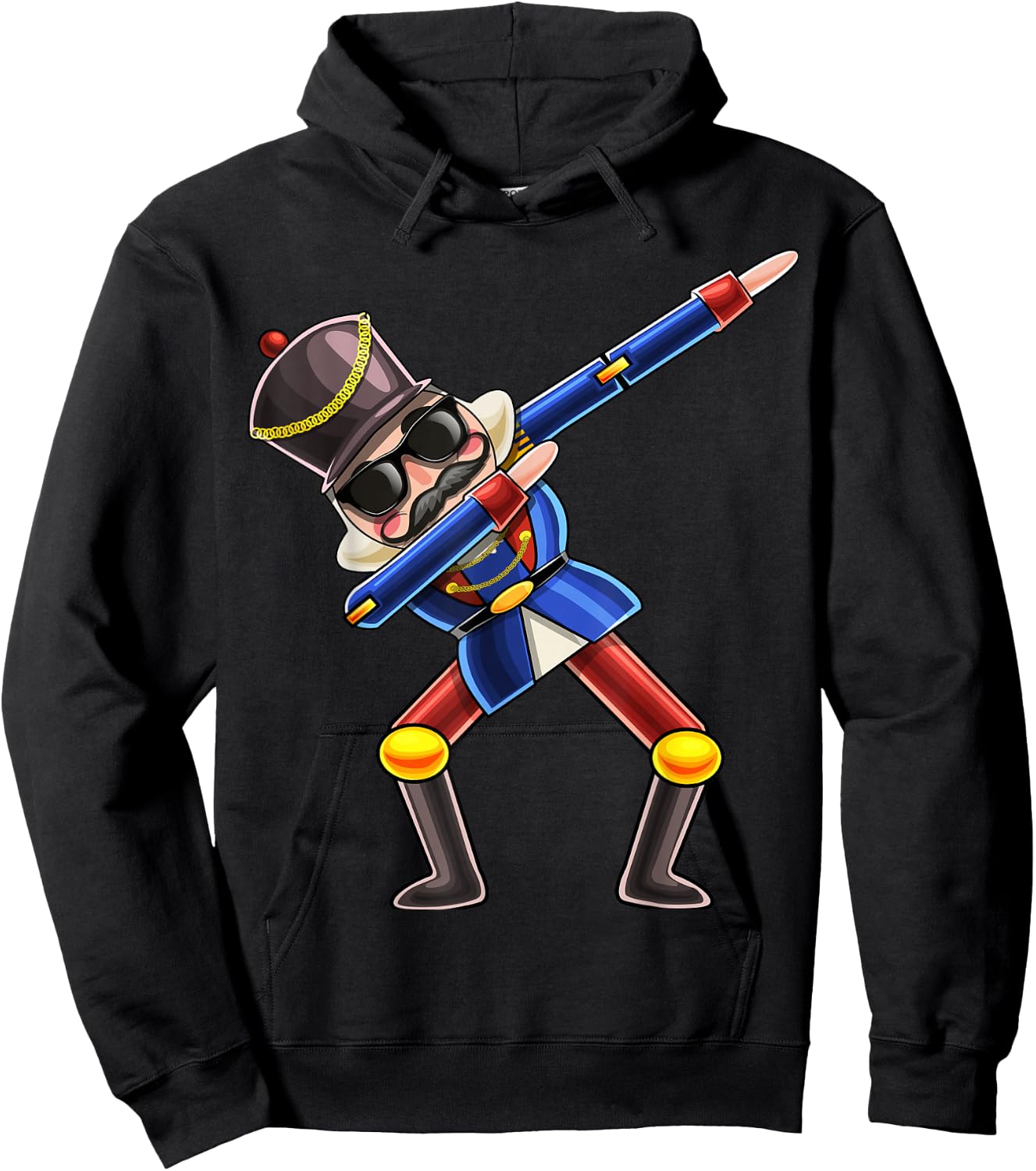 Dabbing Nutcracker Christmas Costume Nutcracker GIft Kids Hoodie - Hoodie | Black
