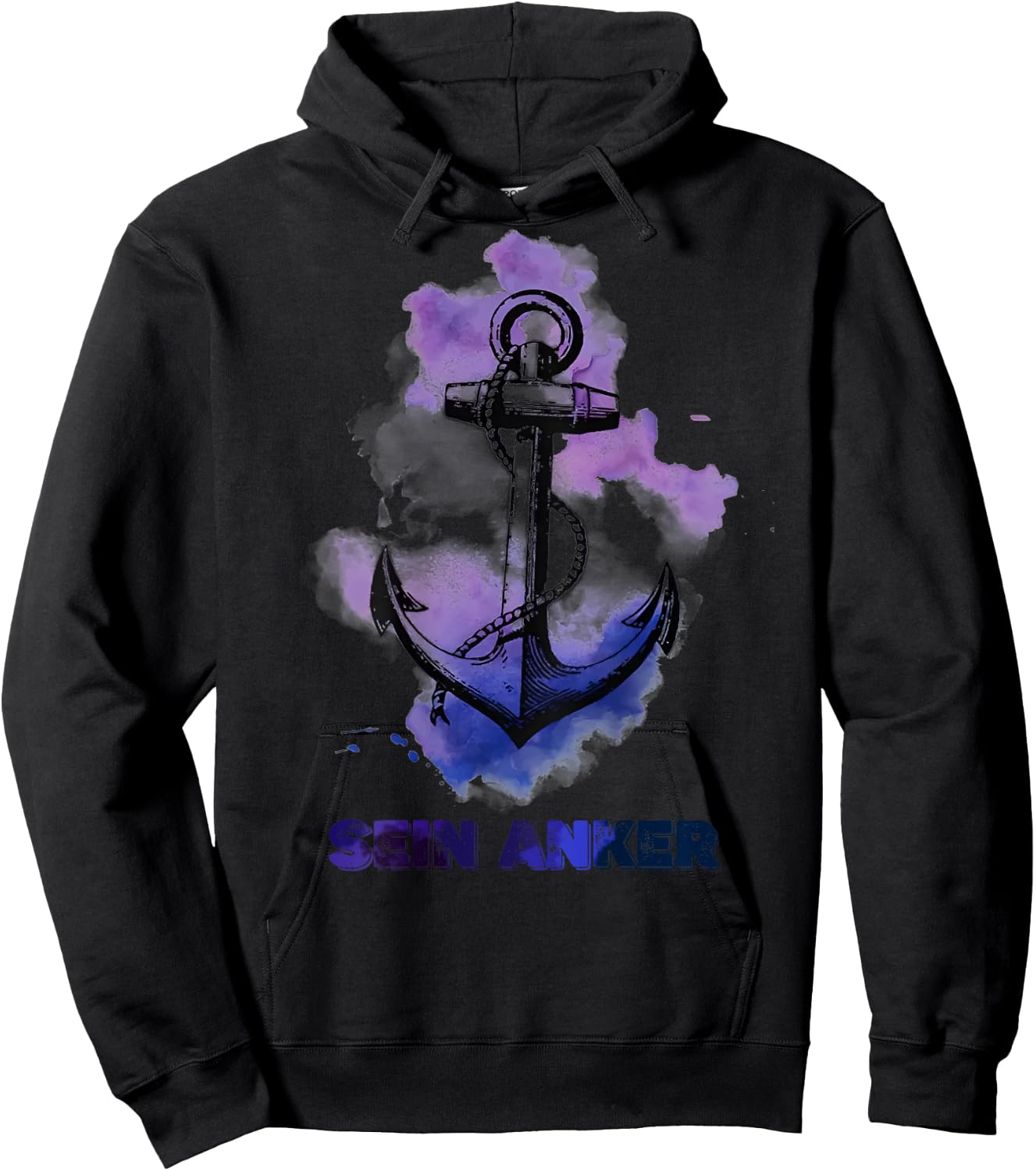 Sein Anker Hoodie - Hoodie | Black