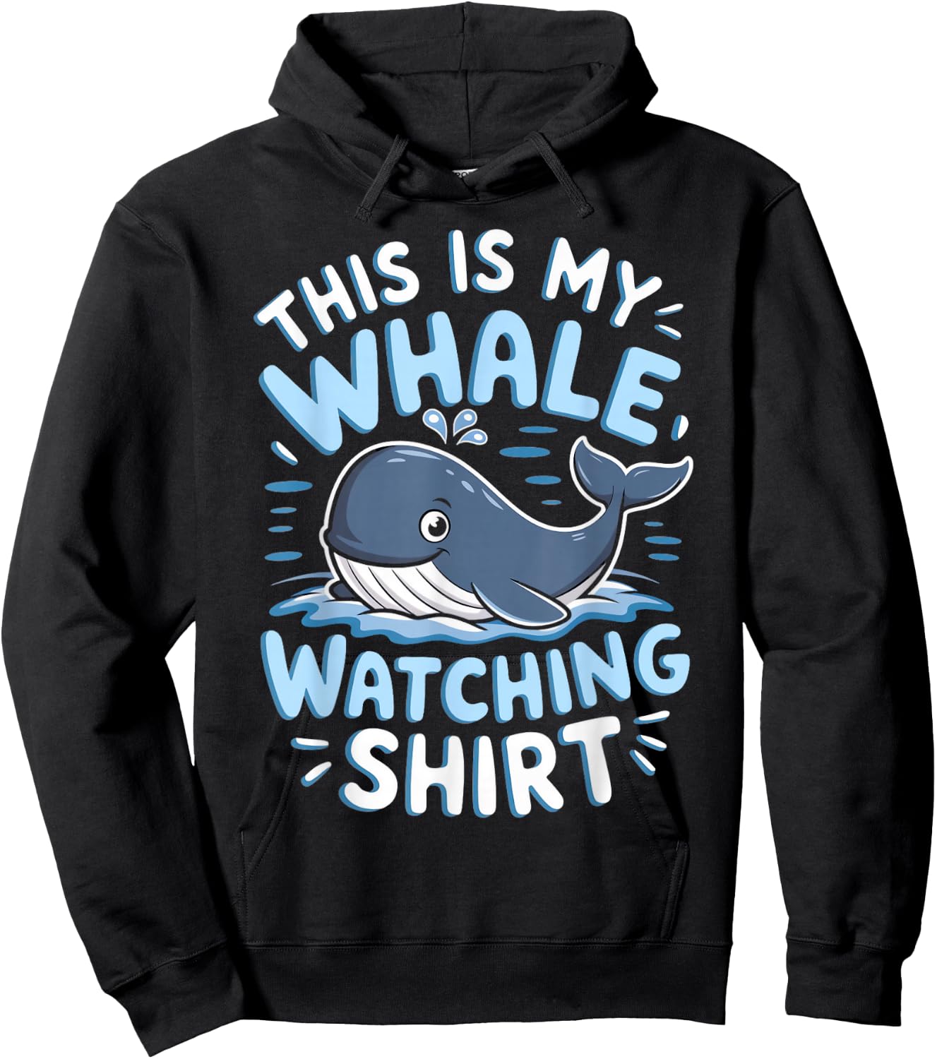 Whale Watch Orca This Is My Whale Watching Hoodie - Hoodie | Black