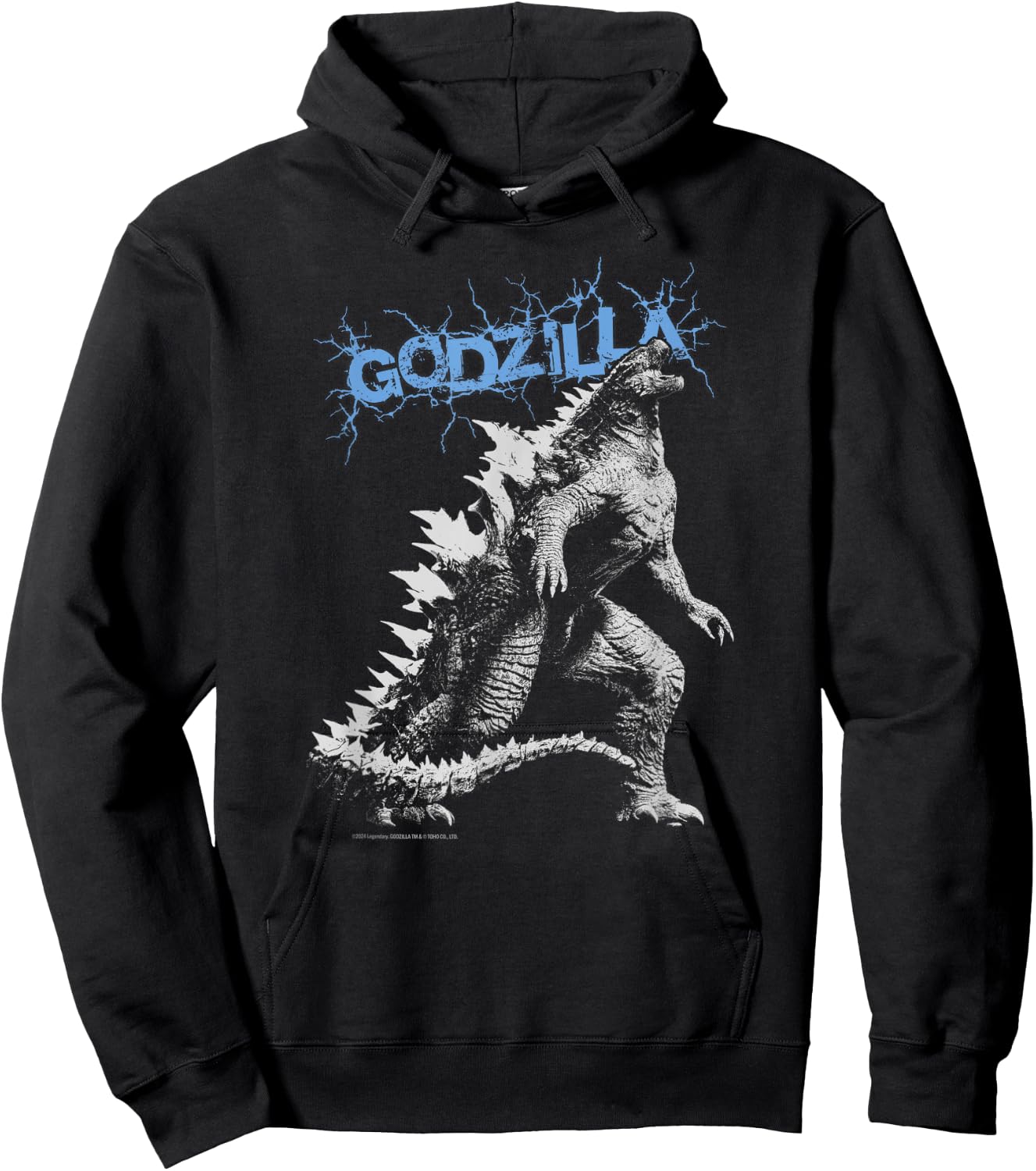Godzilla x Kong - Adult , Black, S, Short Sleeve, Classic, Cartoon, Kaiju Fans, Kids, Adults Hoodie - Hoodie | Black