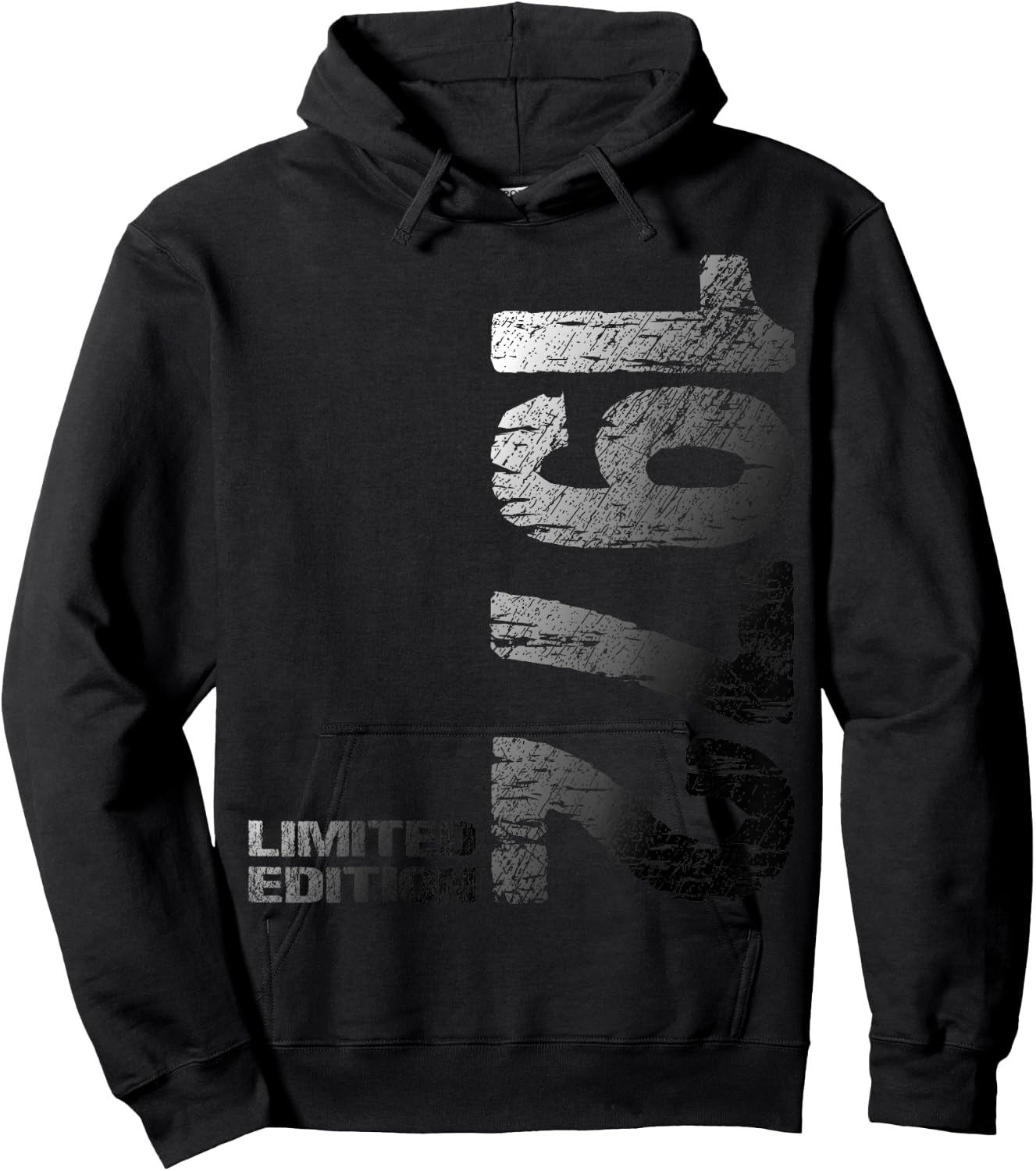 51st Birthday 1972 Limited Edition Man Woman , blue Hoodie - Hoodie | Black