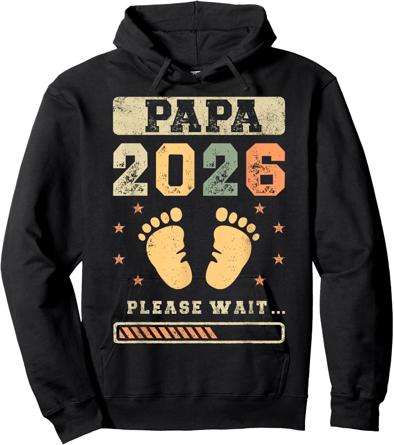 Dad 2026, Pregnancy Announcement, Future Dad Hoodie - Hoodie | Black