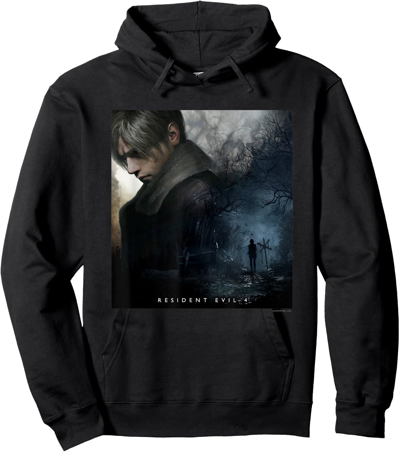 RESIDENT EVIL 4 , black Hoodie - Hoodie | Black