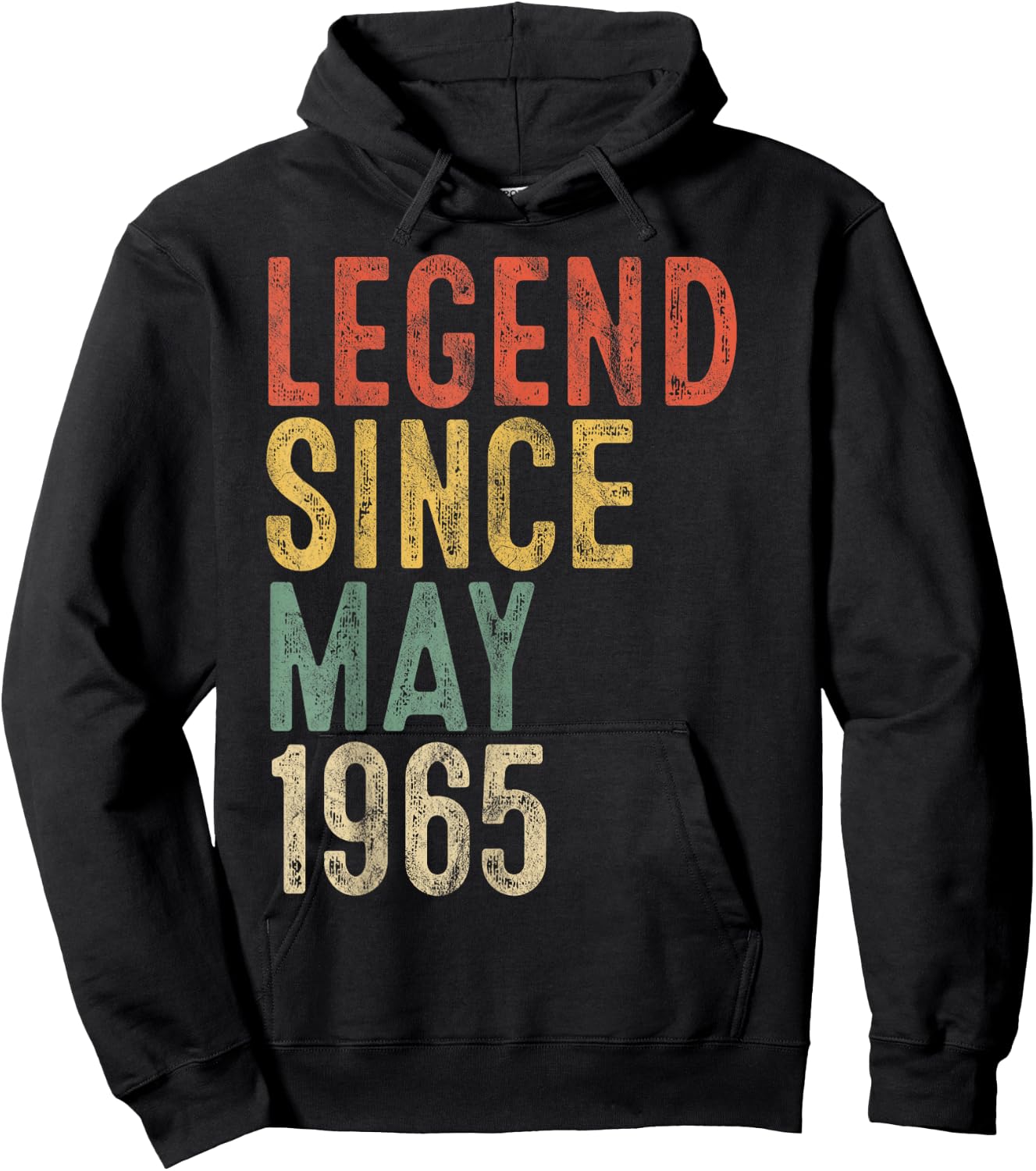 Legend 1965 60th Birthday Gifts Women 60 Year Old Hoodie - Hoodie | Black