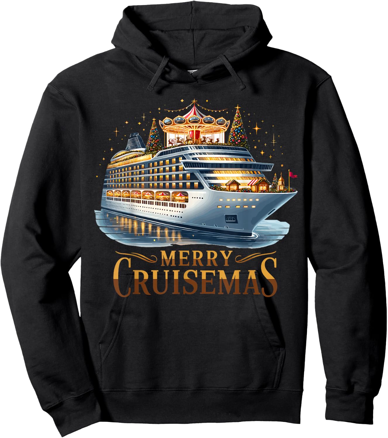 Merry Cruisemas - Cruise Mas Hoodie - Hoodie | Black