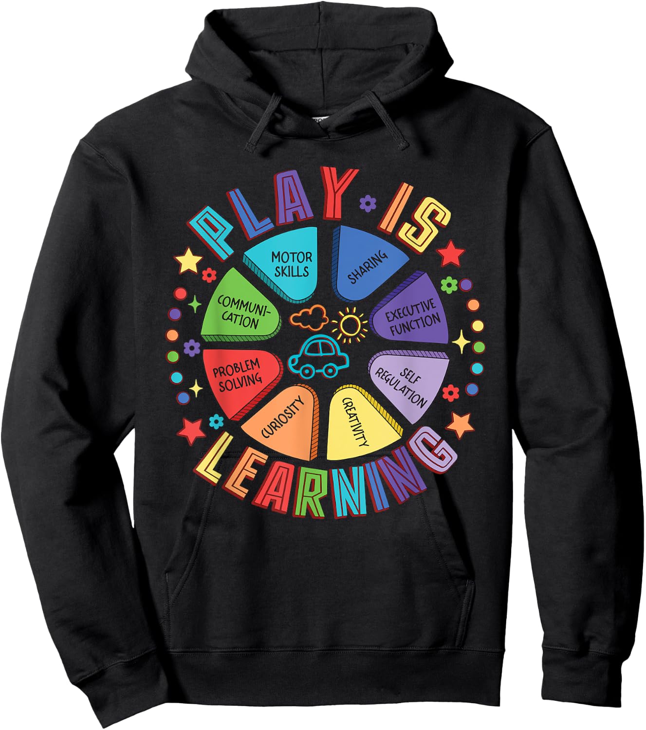 Teacher Life Teaching Back To School Plays Is Learning Women Hoodie - Hoodie | Black