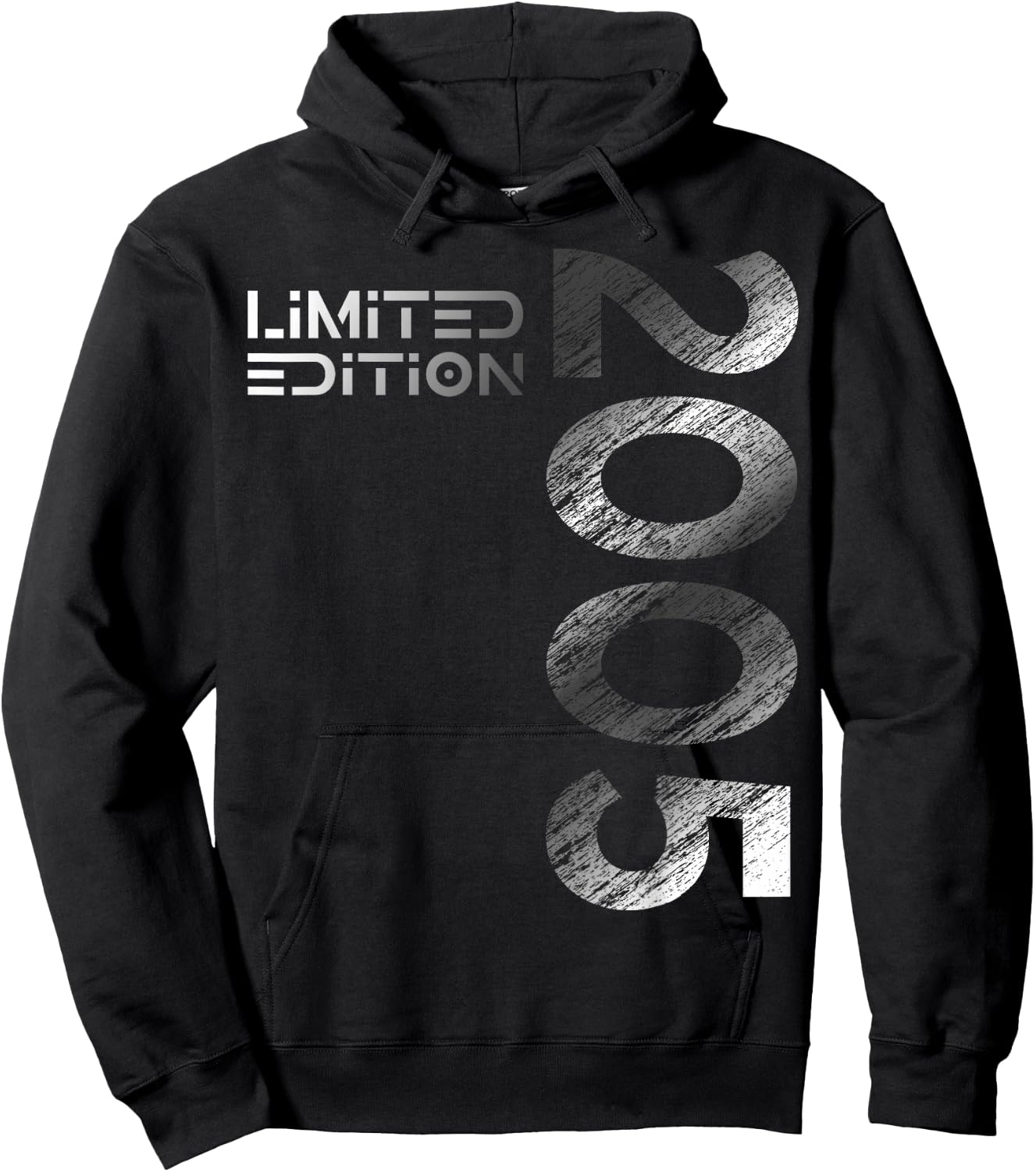 20th Birthday Limited Edition Vintage 2005 Man Woman , black Hoodie - Hoodie | Black