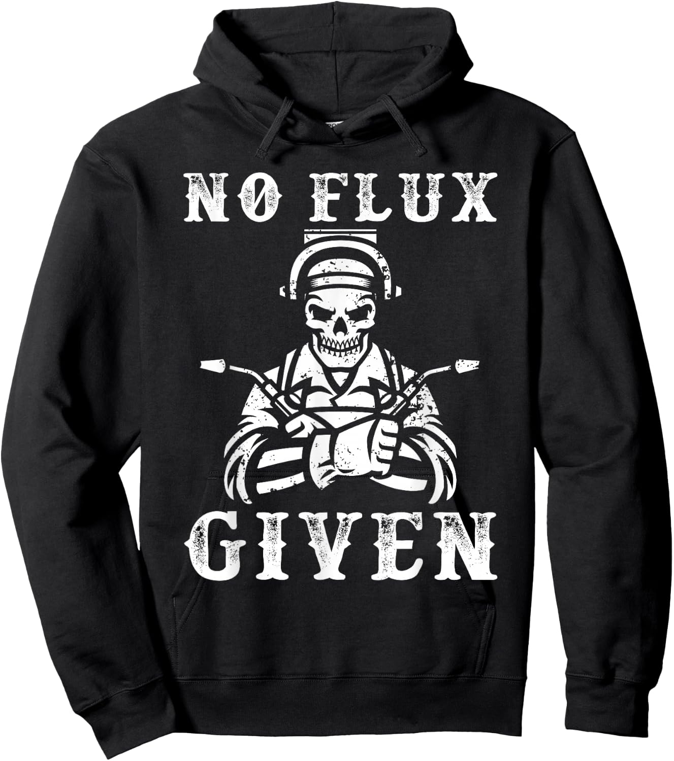 No Flux Given Welding Engineer Welding Hoodie - Hoodie | Black