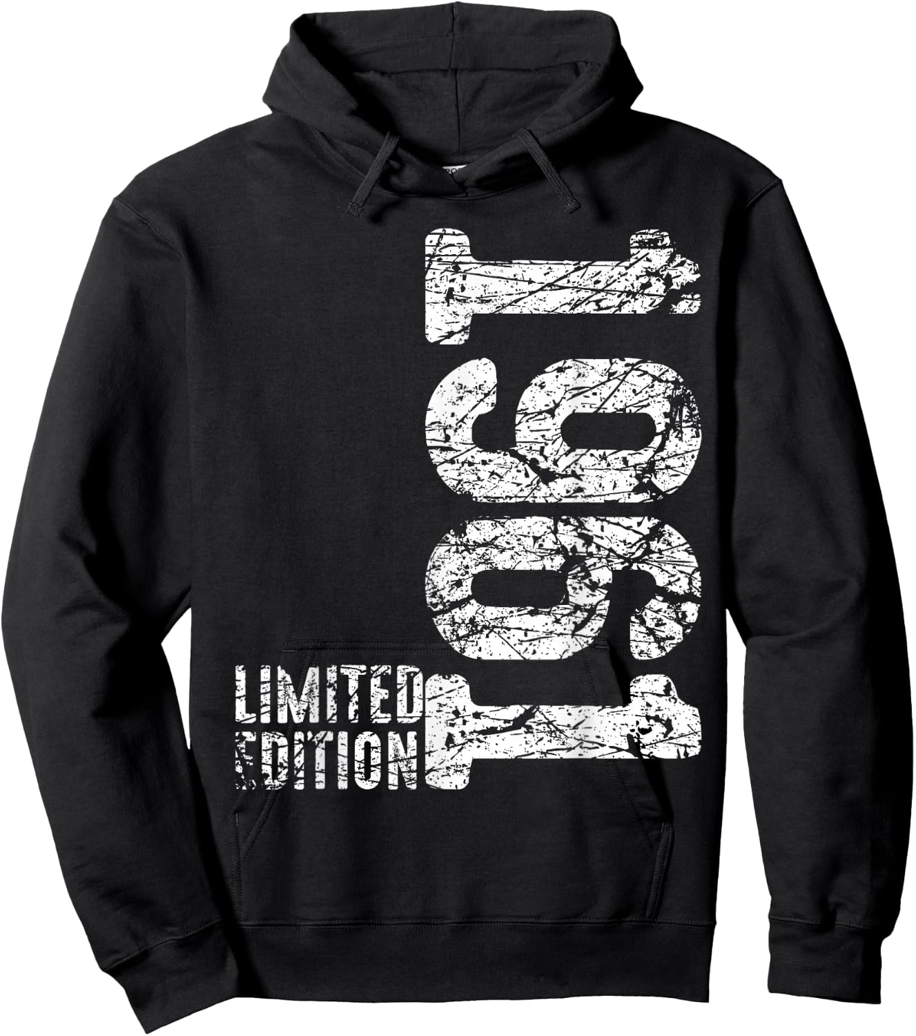 61st Birthday Ladies 61 Years 1961 Funny Gift , black, s Hoodie - Hoodie | Black