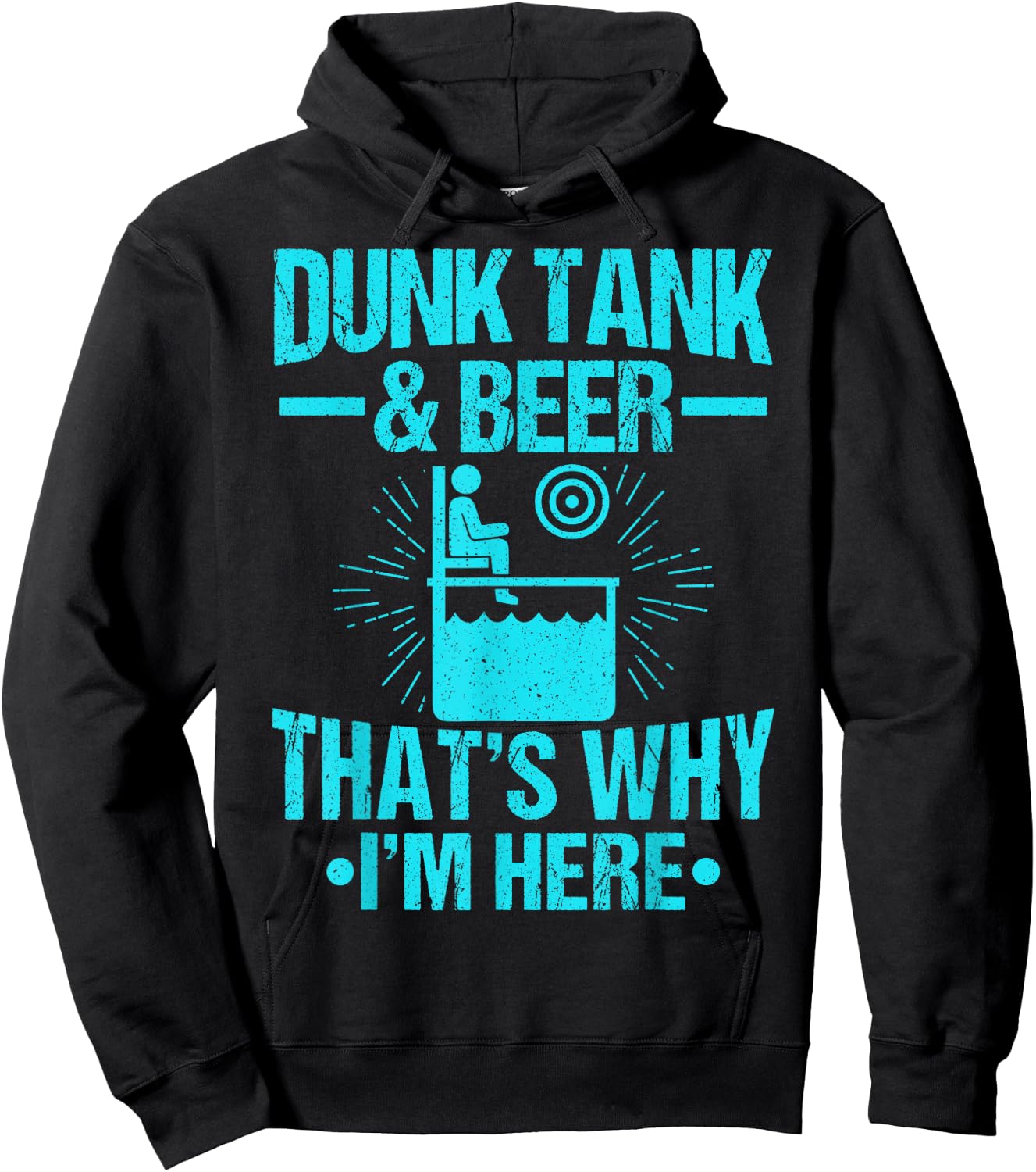 Dunk me Dunking Booth Quote for a Dunk tank lover Hoodie - Hoodie | Black
