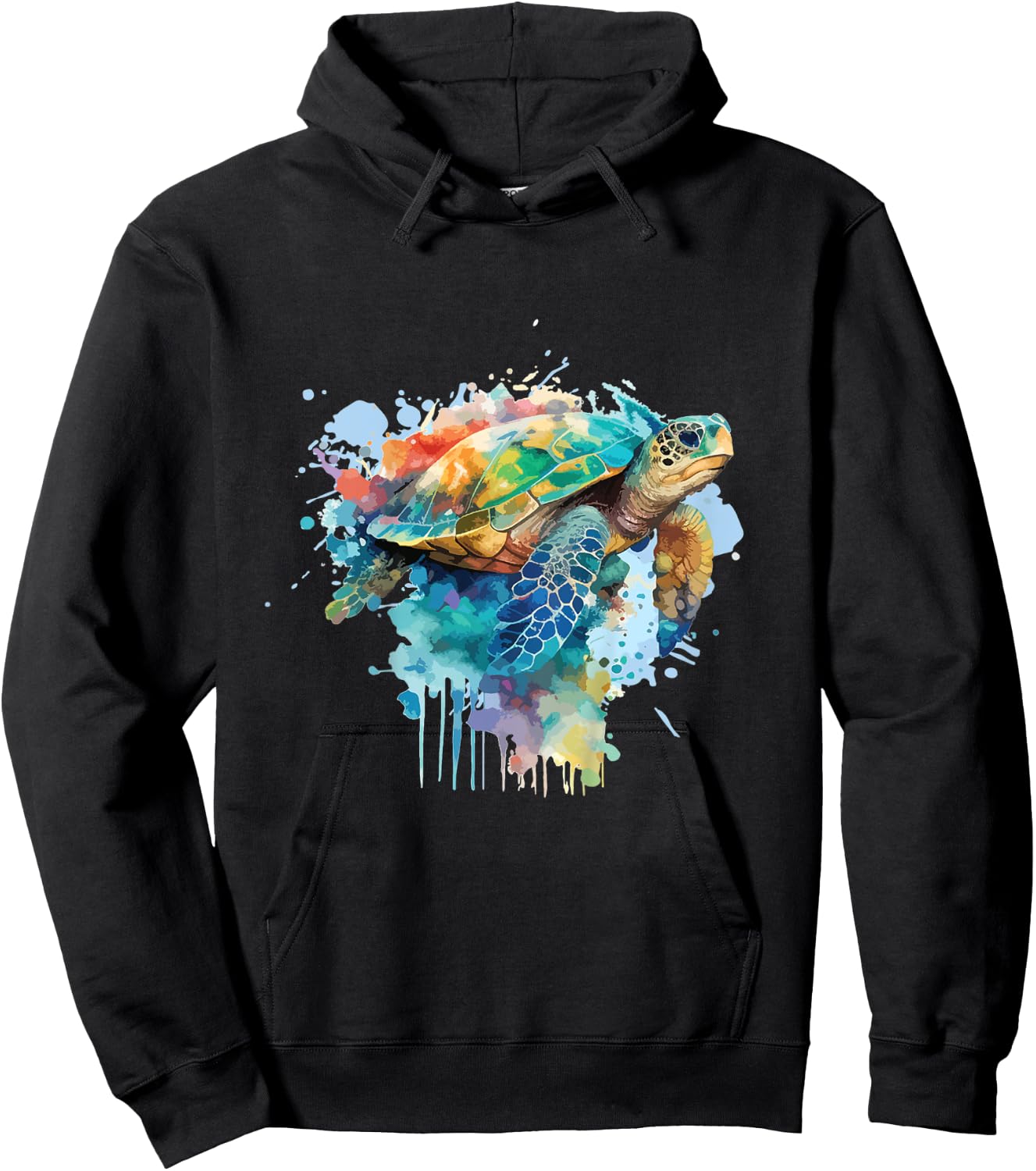 Kinder Schildkröten Kinder Wasserschildkröte Ozean Meer Schildkröte Hoodie - Hoodie | Black