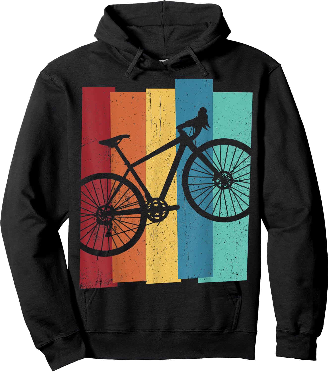 Gravel Bike Kleidung, Erwachsene Fahrrad Geschenk Hoodie - Hoodie | Black