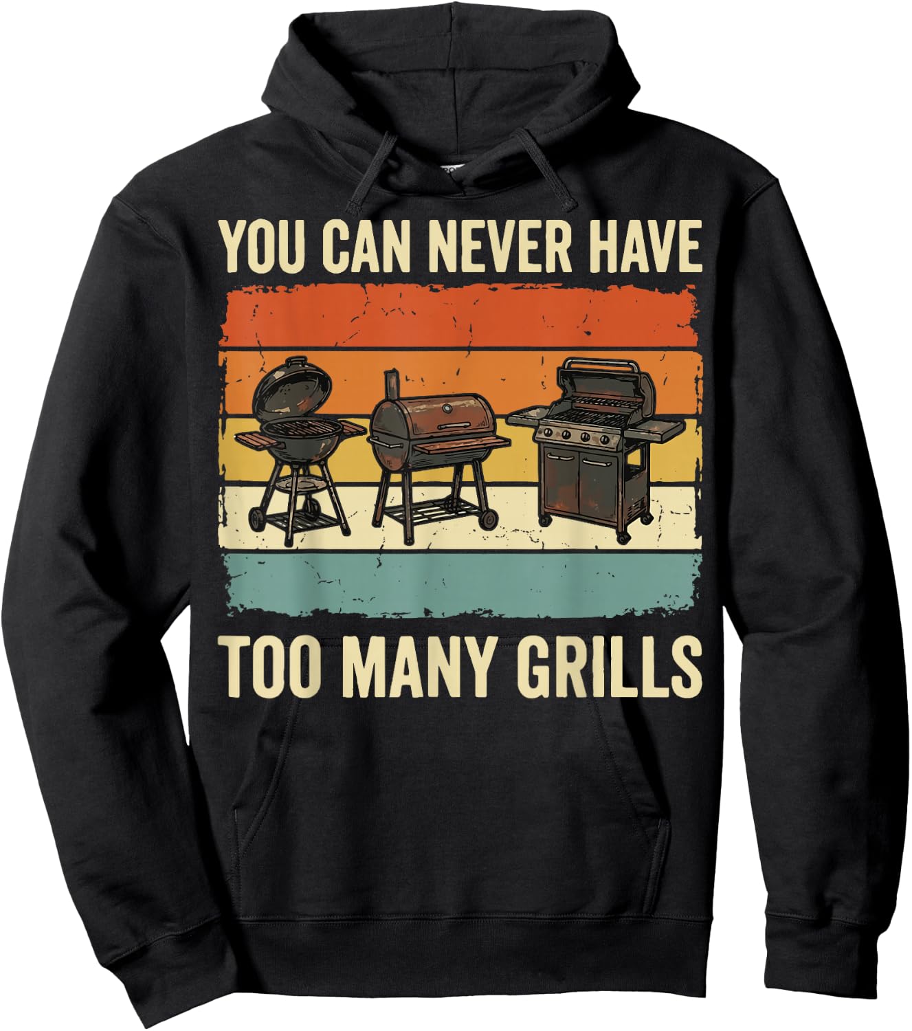You Can Never Have Too Many Grills Hoodie - Hoodie | Black