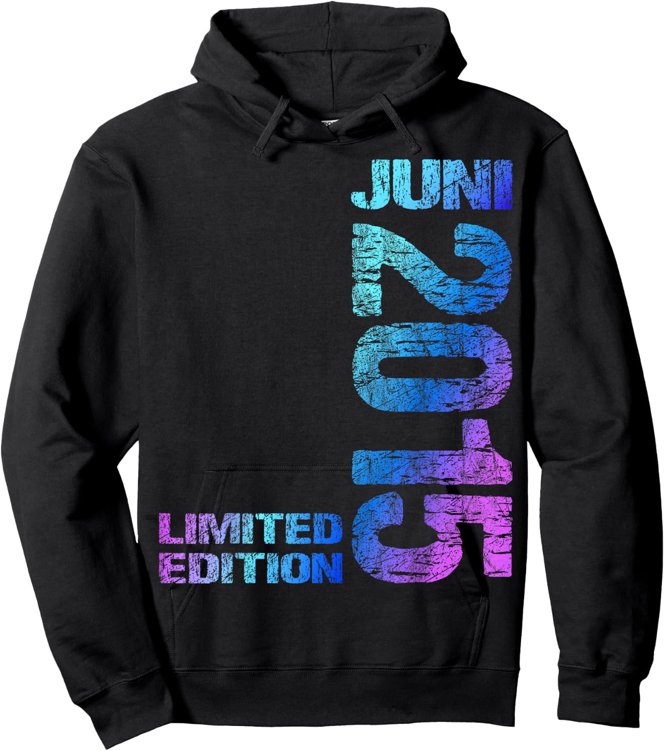 Juni 2015 Junge Mädchen 11. Geburtstag Limited Edition 11 Hoodie - Hoodie | Black
