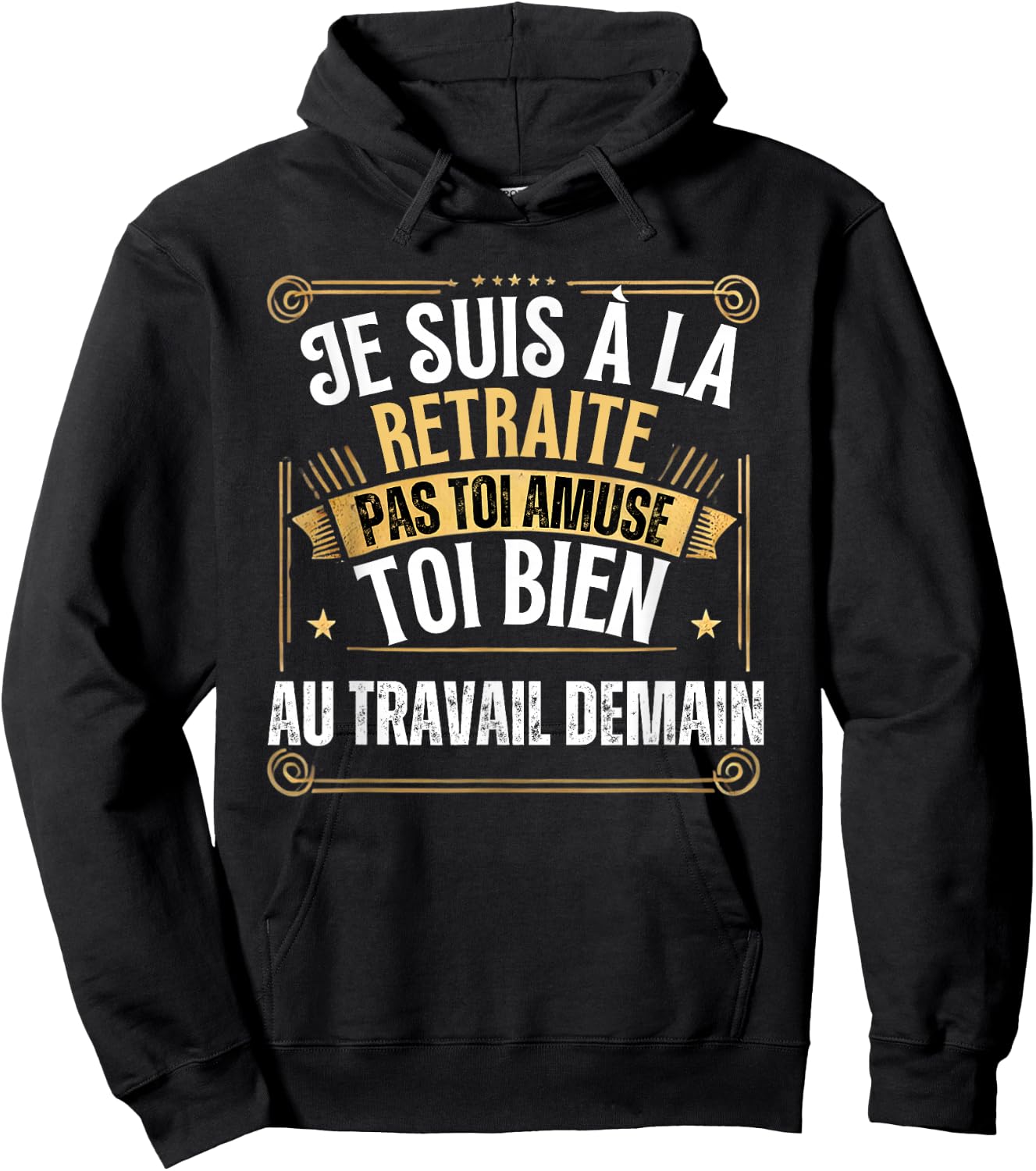 Retirement 2025 Man Retired 2025 , Black, S Hoodie - Hoodie | Black