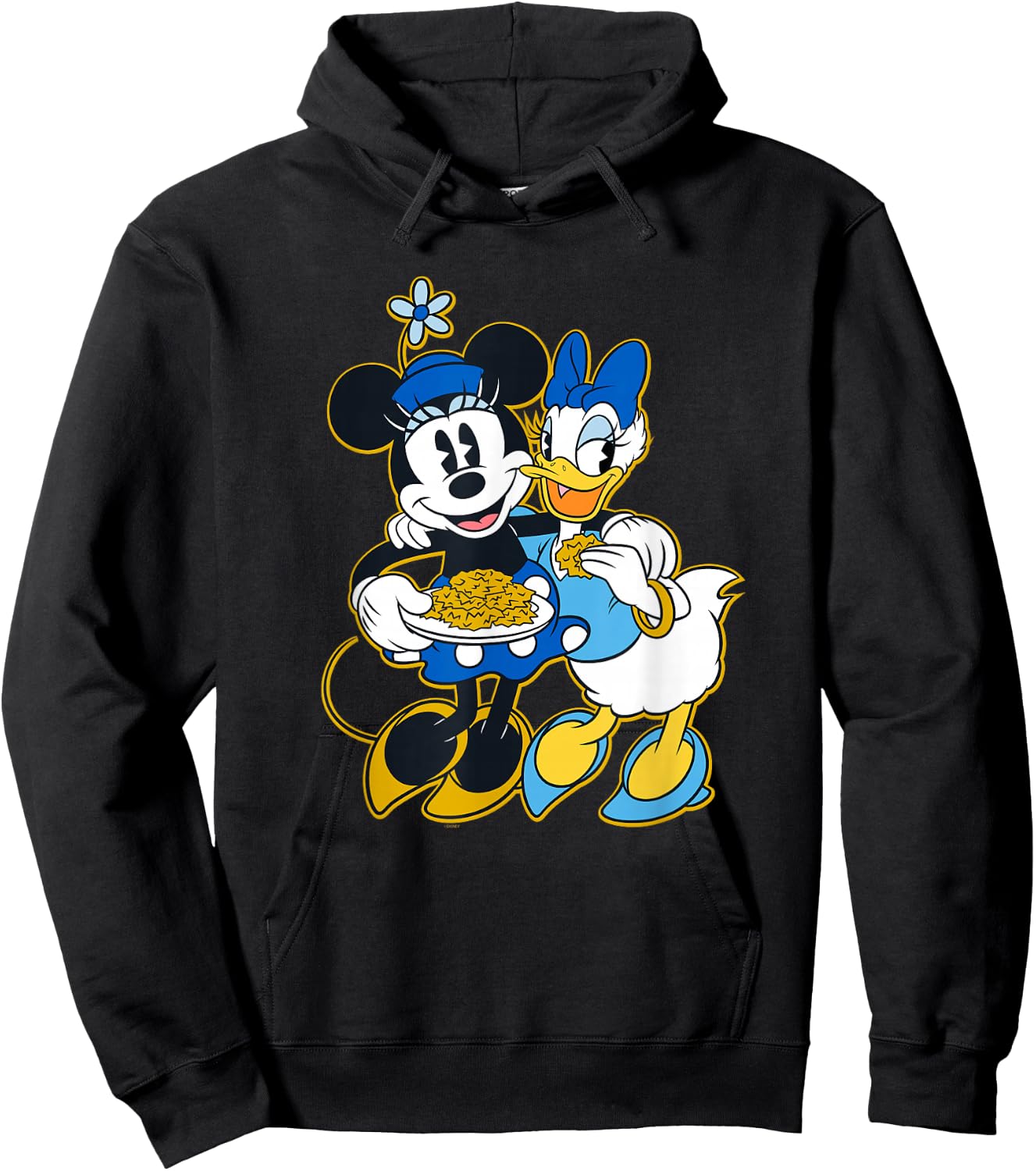 Disney Minnie Mouse & Daisy Duck Happy Hanukkah Hoodie - Hoodie | Black