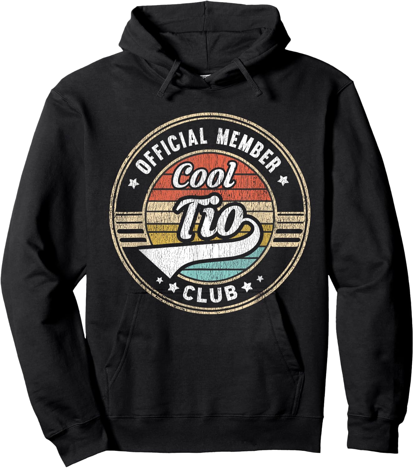 Official Member Cool Tio Club Funny Tio Hoodie - Hoodie | Black