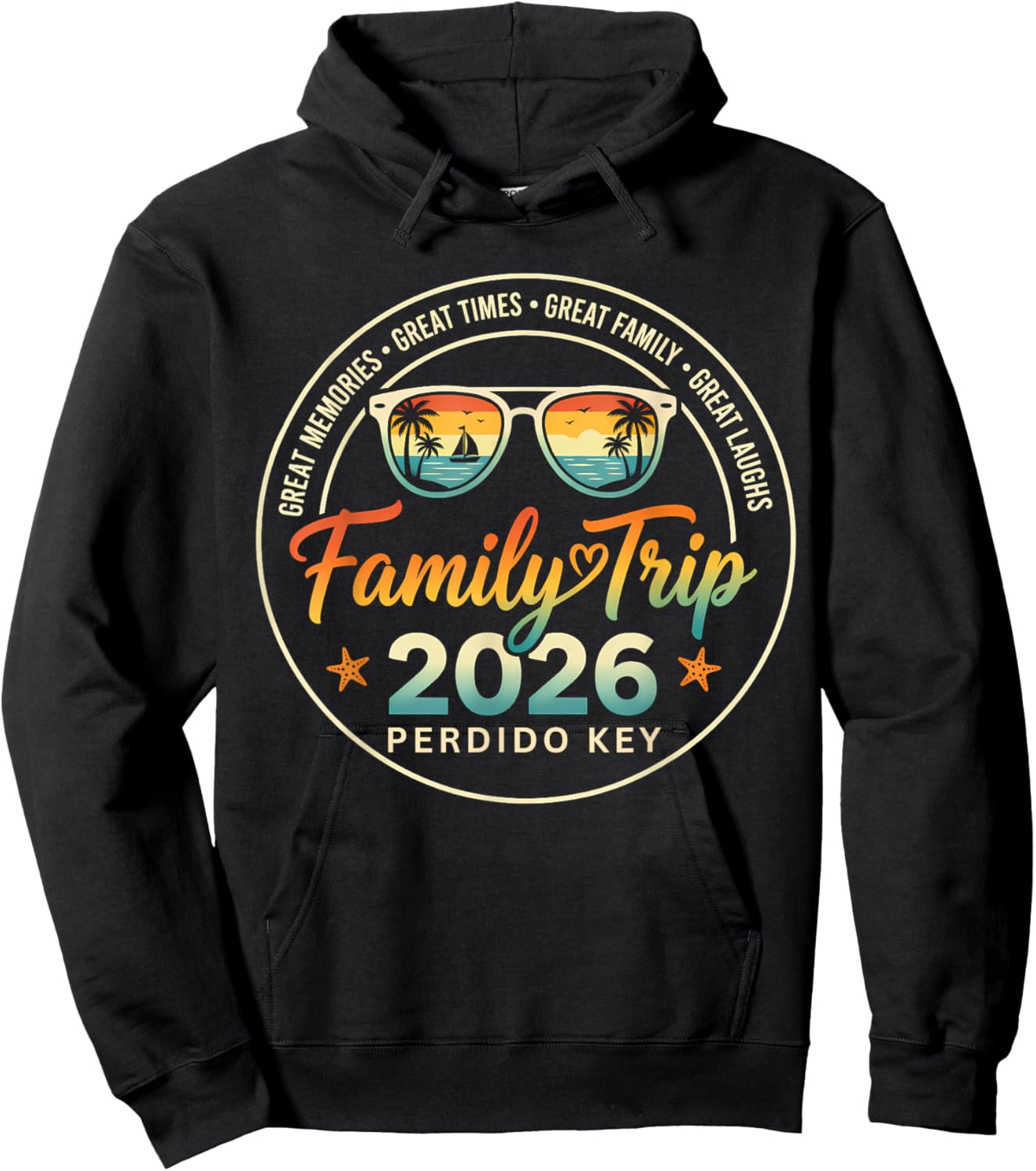 Perdido Key Weekend 2026 Family Trip 2026 Summer Vacation Hoodie - Hoodie | Black