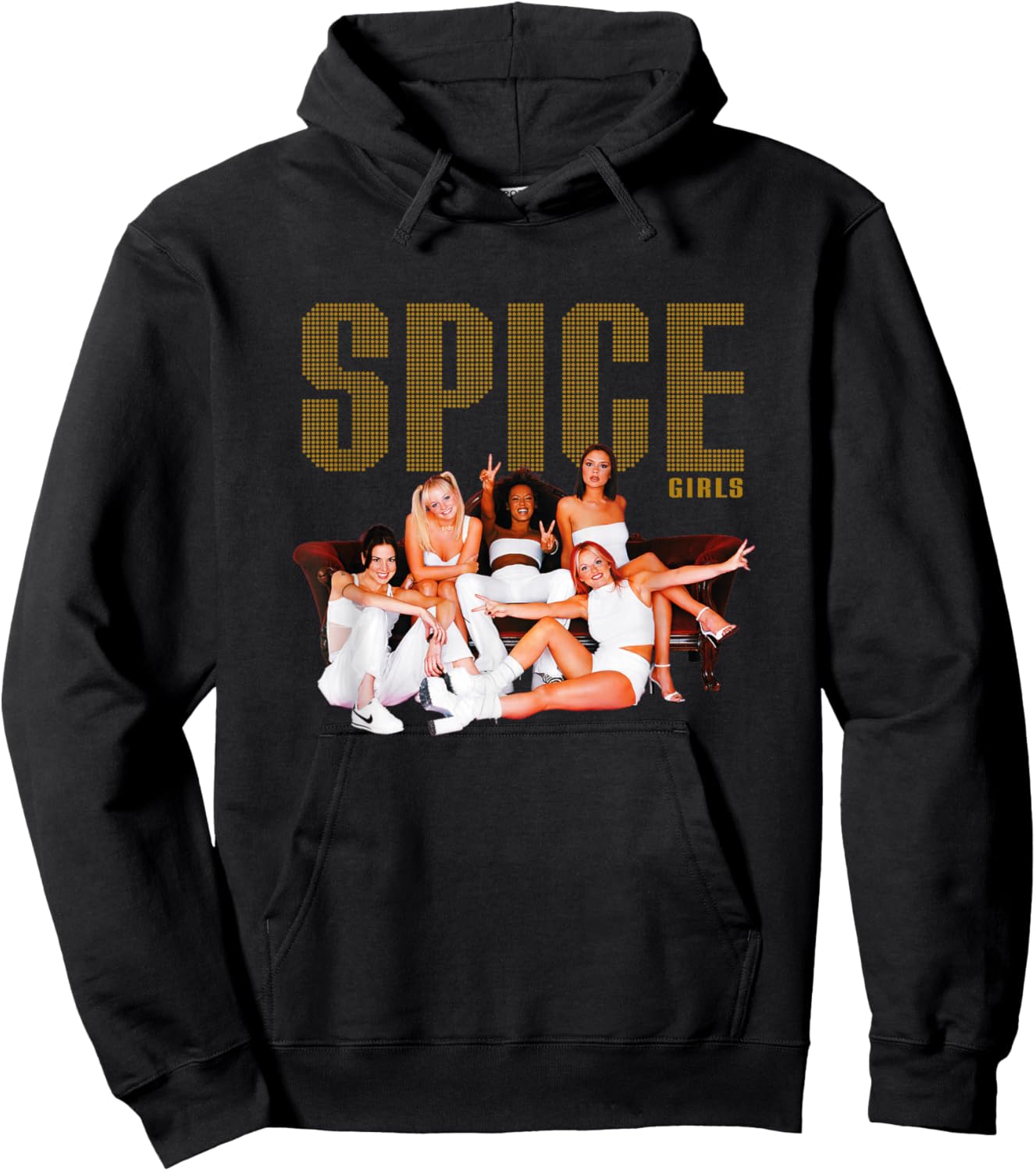 Official Spice Girls Couchfoto , black Hoodie - Hoodie | Black