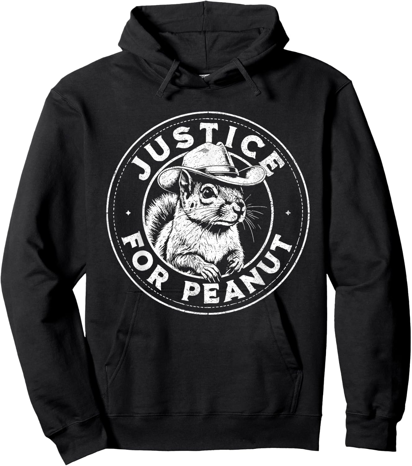 Black Classic Fit U-Neck - Small - Short Sleeve - -Adults Hoodie - Hoodie | Black