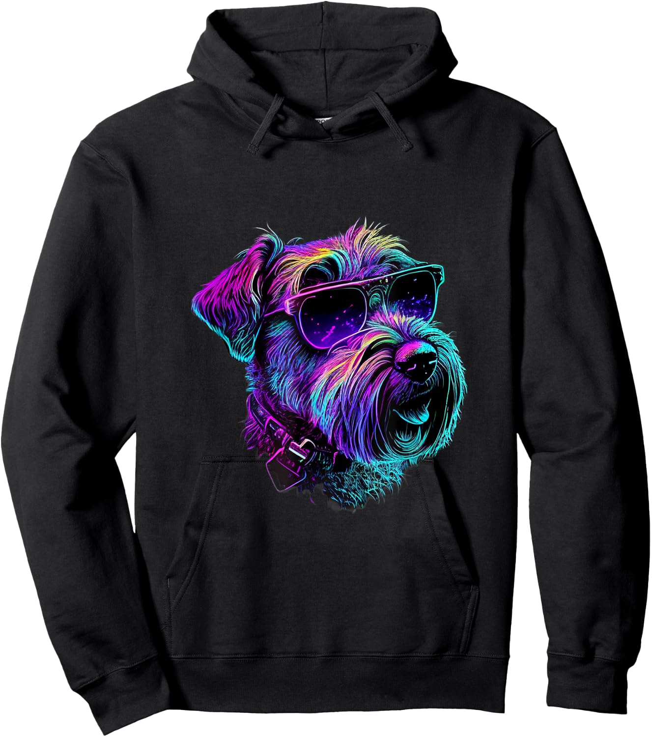 Soft Coating Wheaten Terrier Dogs Hoodie - Hoodie | Black