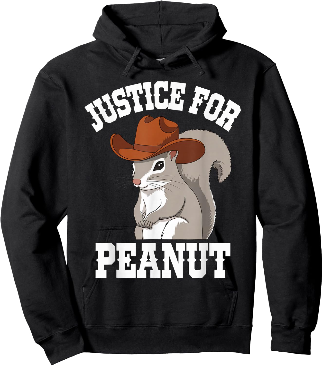 Justice For Peanut the Squirrel 2024 Hoodie - Hoodie | Black