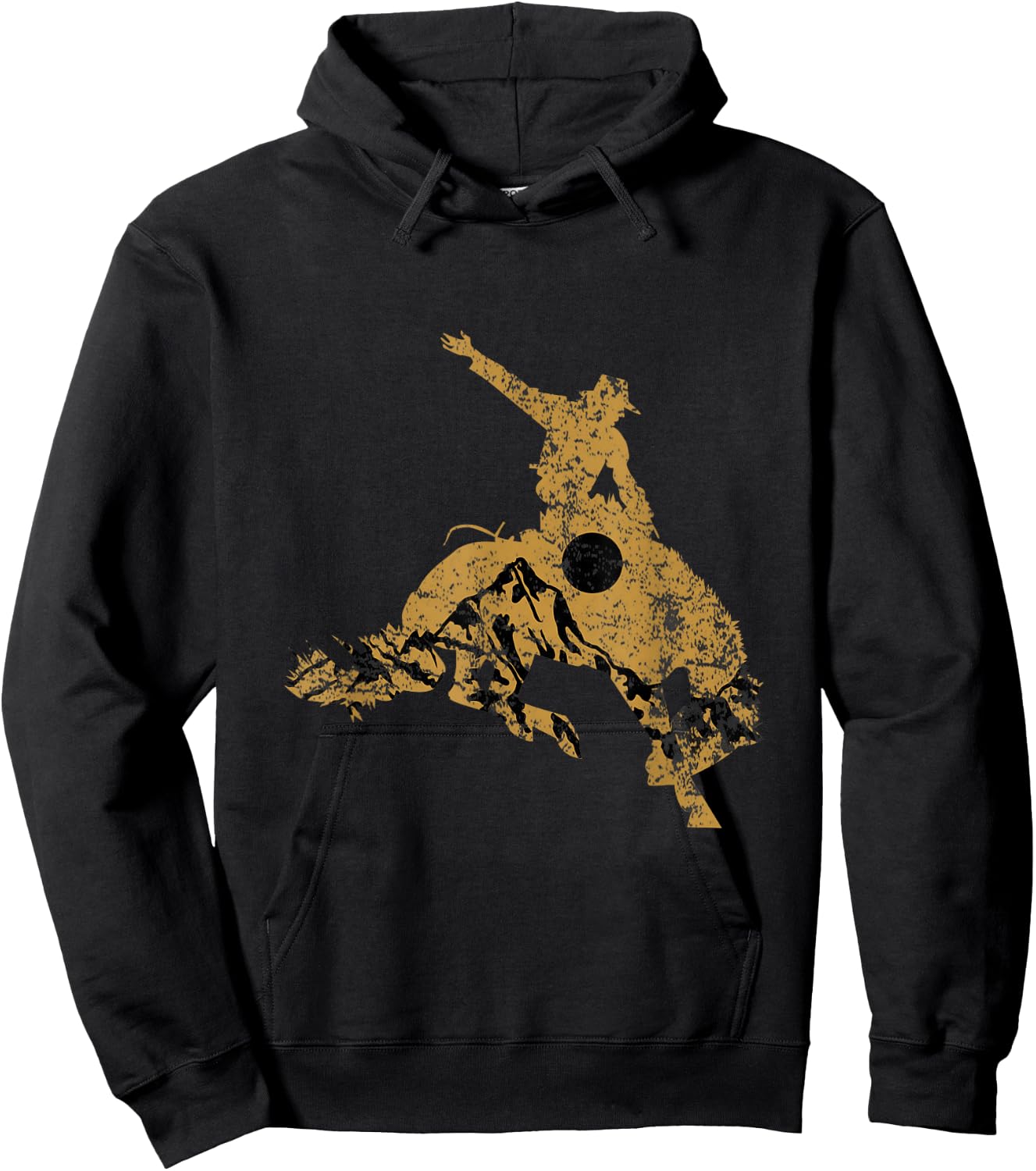 Rodeo Cowboy Hoodie - Hoodie | Black