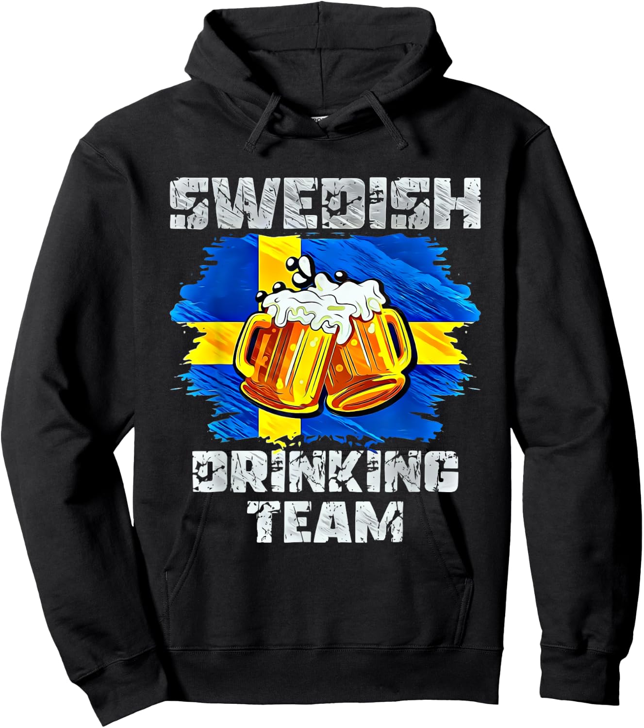 Swedish Drinking Team Hoodie - Hoodie | Black