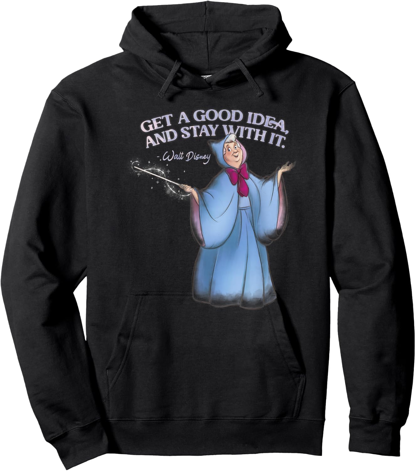 Disney Cinderella Fairy Godmother Good Idea Walt Disney Hoodie - Hoodie | Black