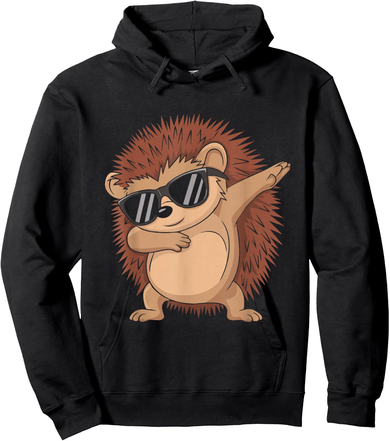 T-Shirt Hoodie - Hoodie | Black