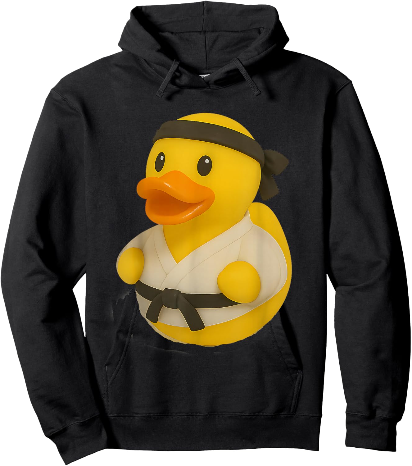Rubber Duck Karate Ducky Duckie Men Women Kids Hoodie - Hoodie | Black