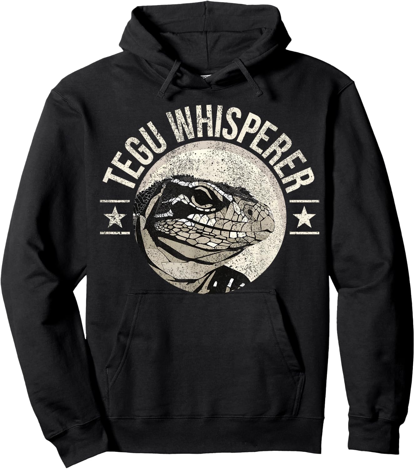 Tegu Lover Tegu Lizard Tegu Whisperer Hobby Tegu Hoodie - Hoodie | Black