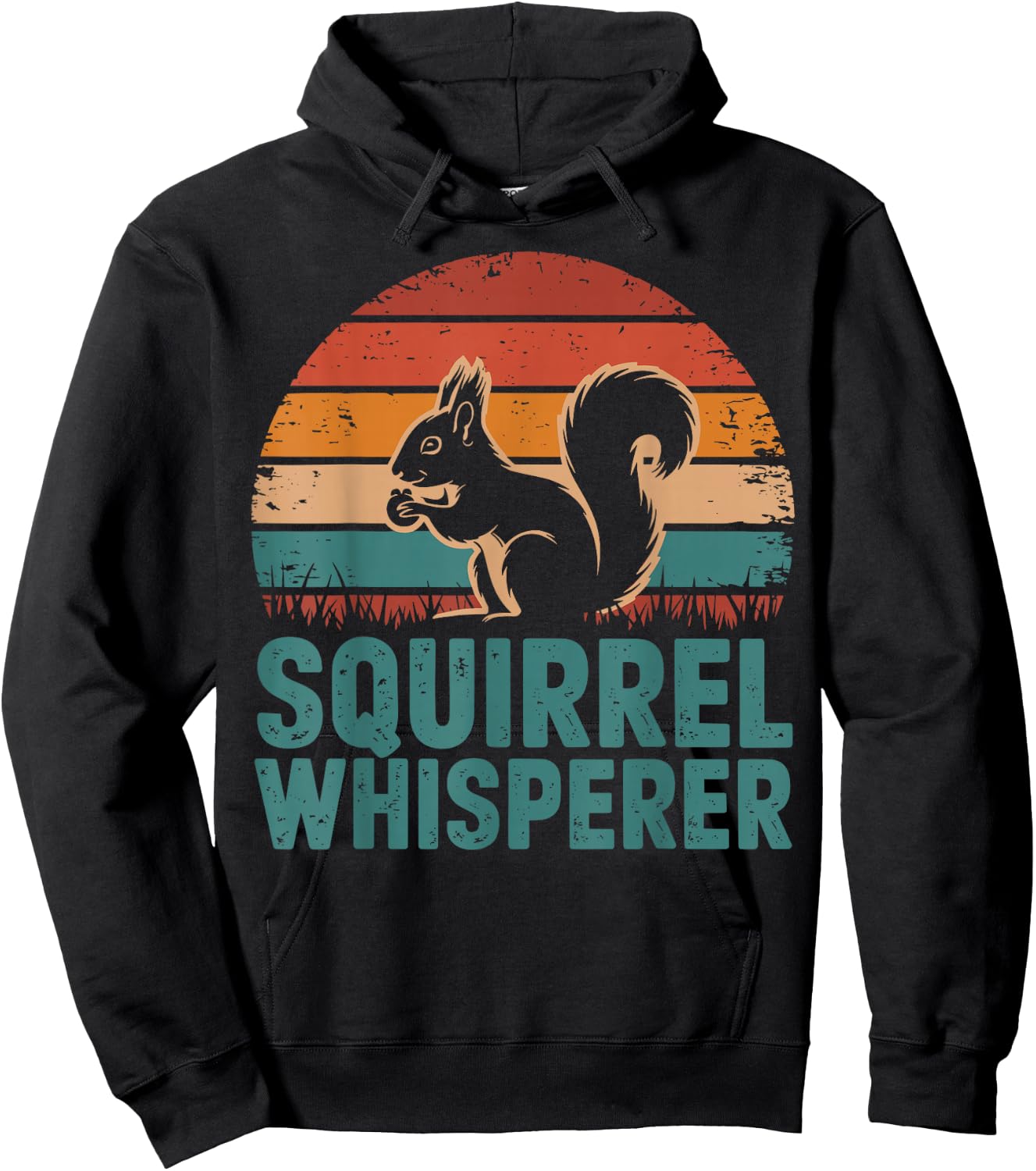 Squirrel Whisperer Hoodie - Hoodie | Black