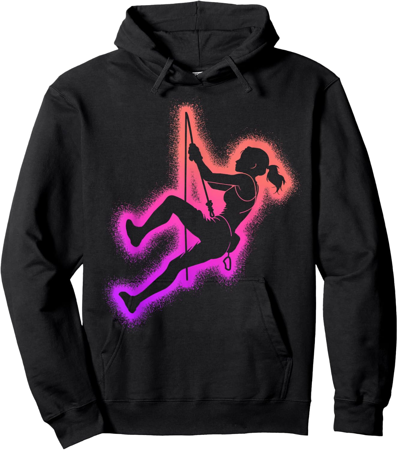 Bouldern Kletterer Bergsteigen Frauen Mädchen Klettern Hoodie - Hoodie | Black