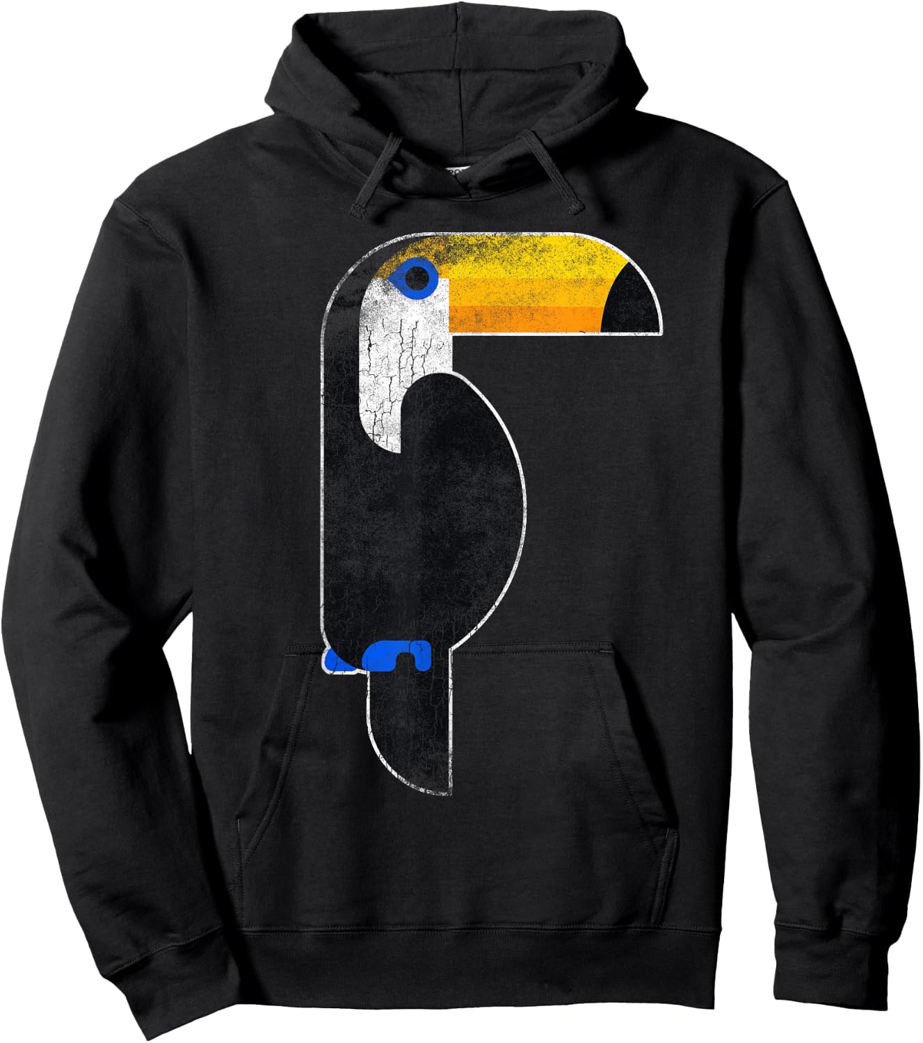 Toucan Costume Nose Mask T Shirt Gifts Tropical Bird Hoodie - Hoodie | Black