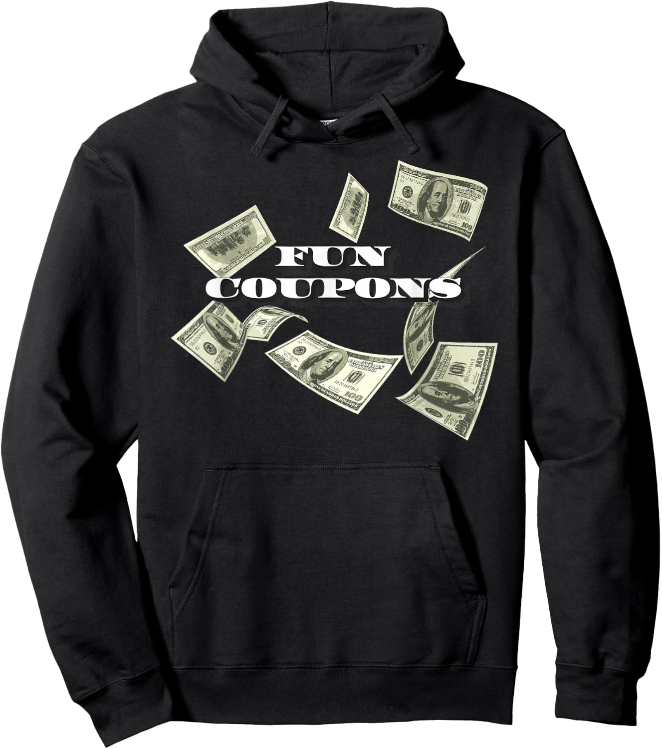 The Wolf of Wall Street Fun Coupons Hoodie - Hoodie | Black