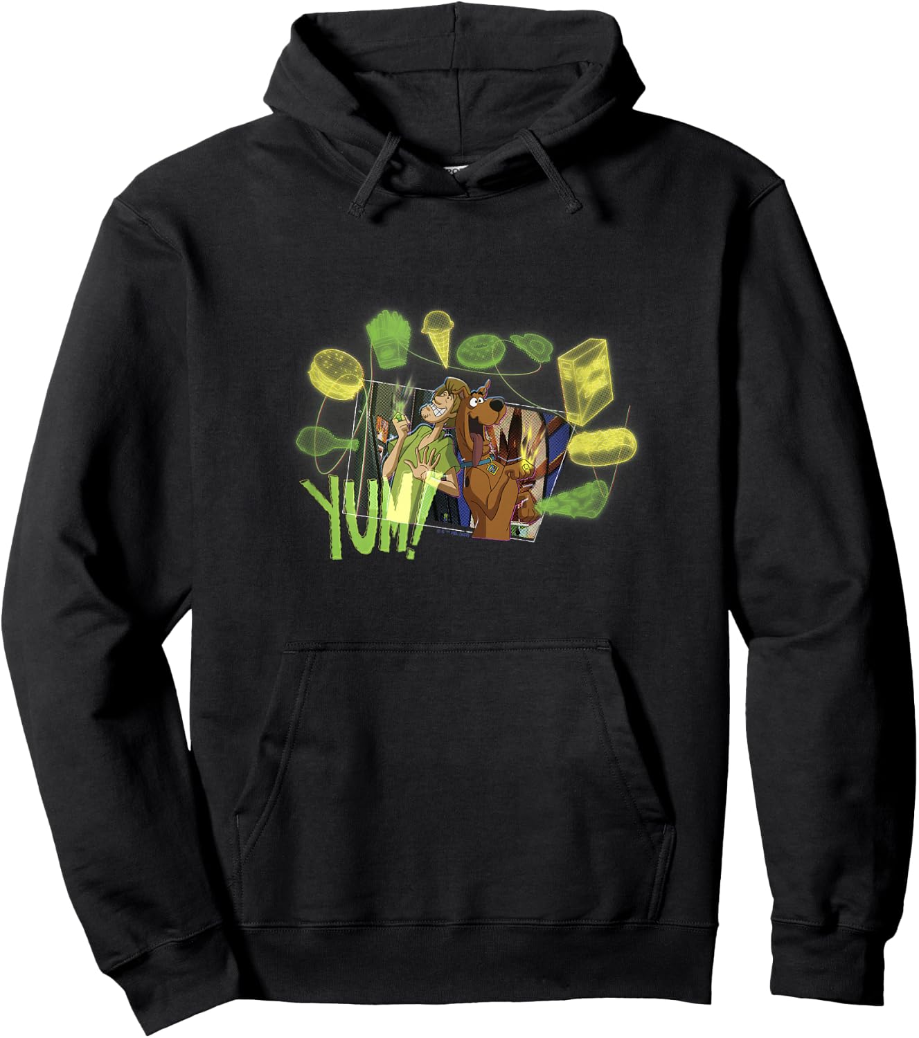 Scooby-Doo! And Krypto, Too! Shaggy & Scoob Phantom Snacks Hoodie - Hoodie | Black