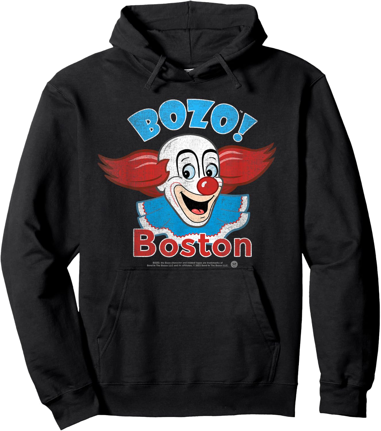 Bozo the Clown - Boston Vintage Hoodie - Hoodie | Black