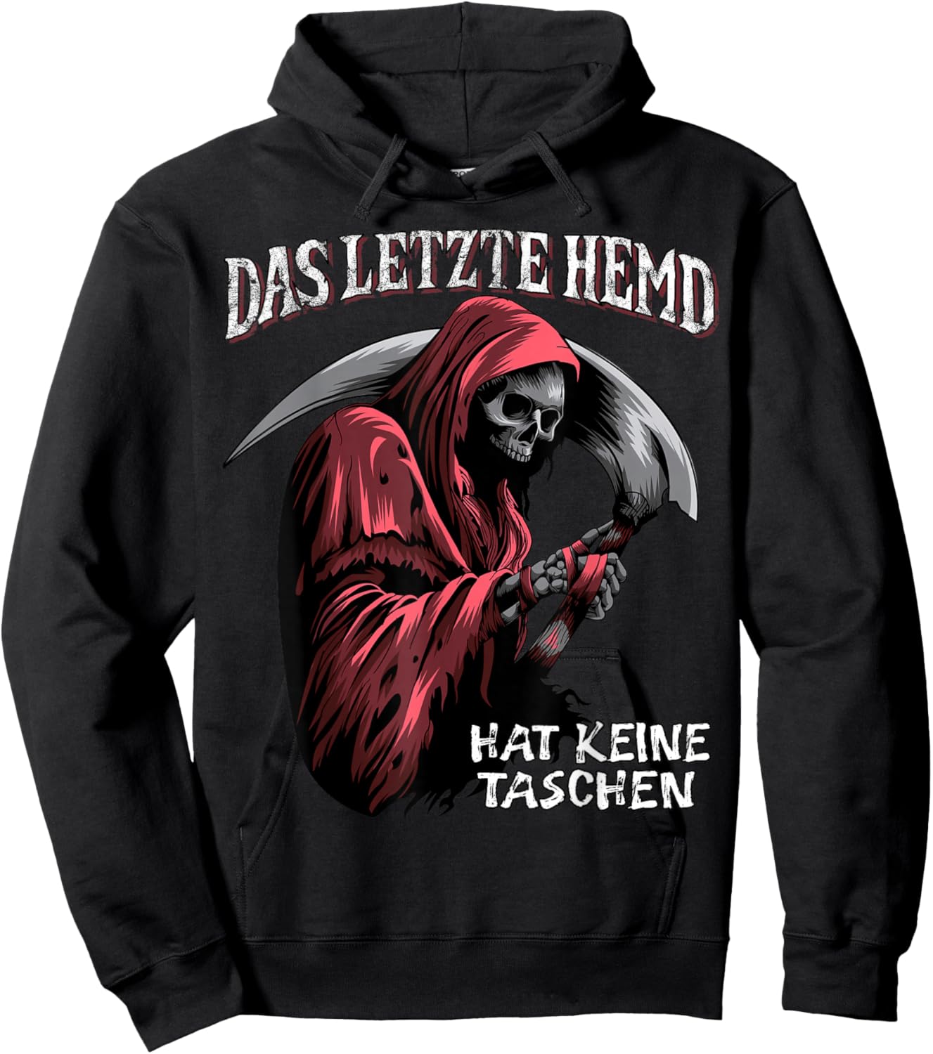 Das letzte Hemd hat Keine Taschen lustiges Sarkasmus Hoodie - Hoodie | Black