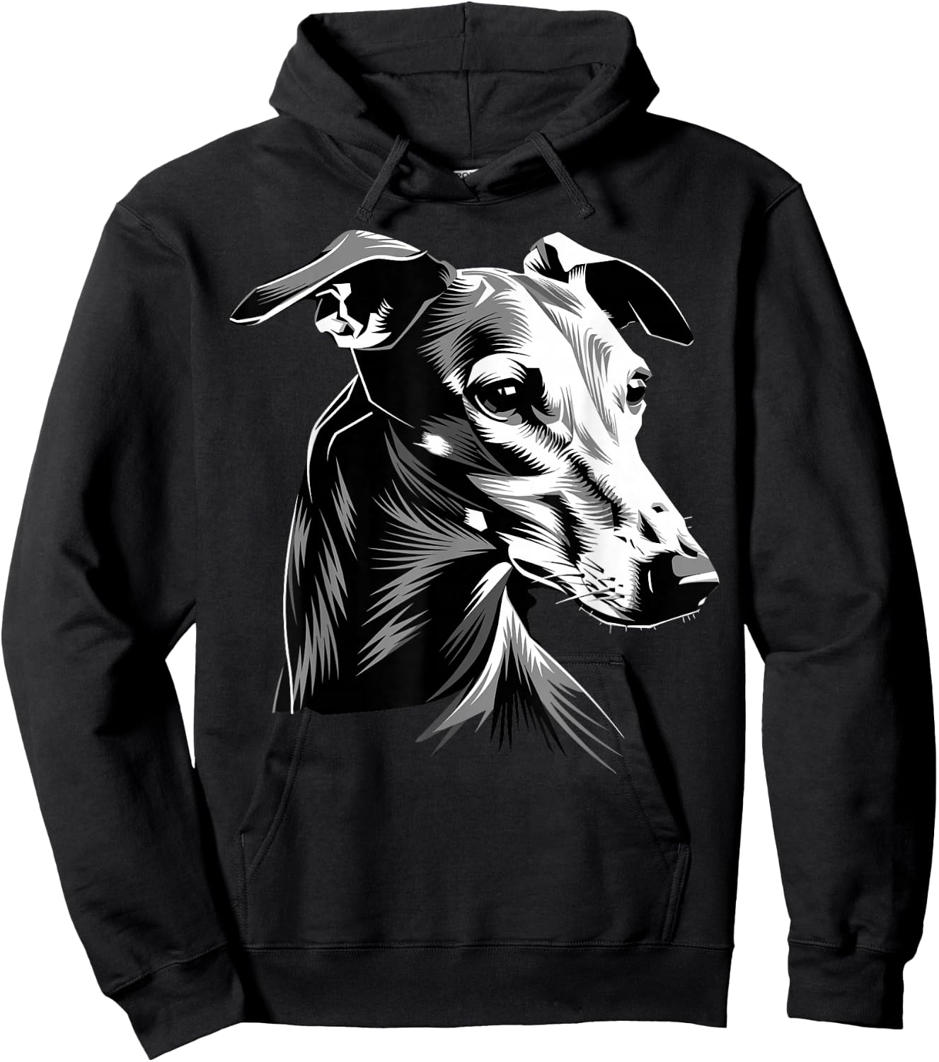 Greyhound Dog Love Greyhound Greyhound , black Hoodie - Hoodie | Black