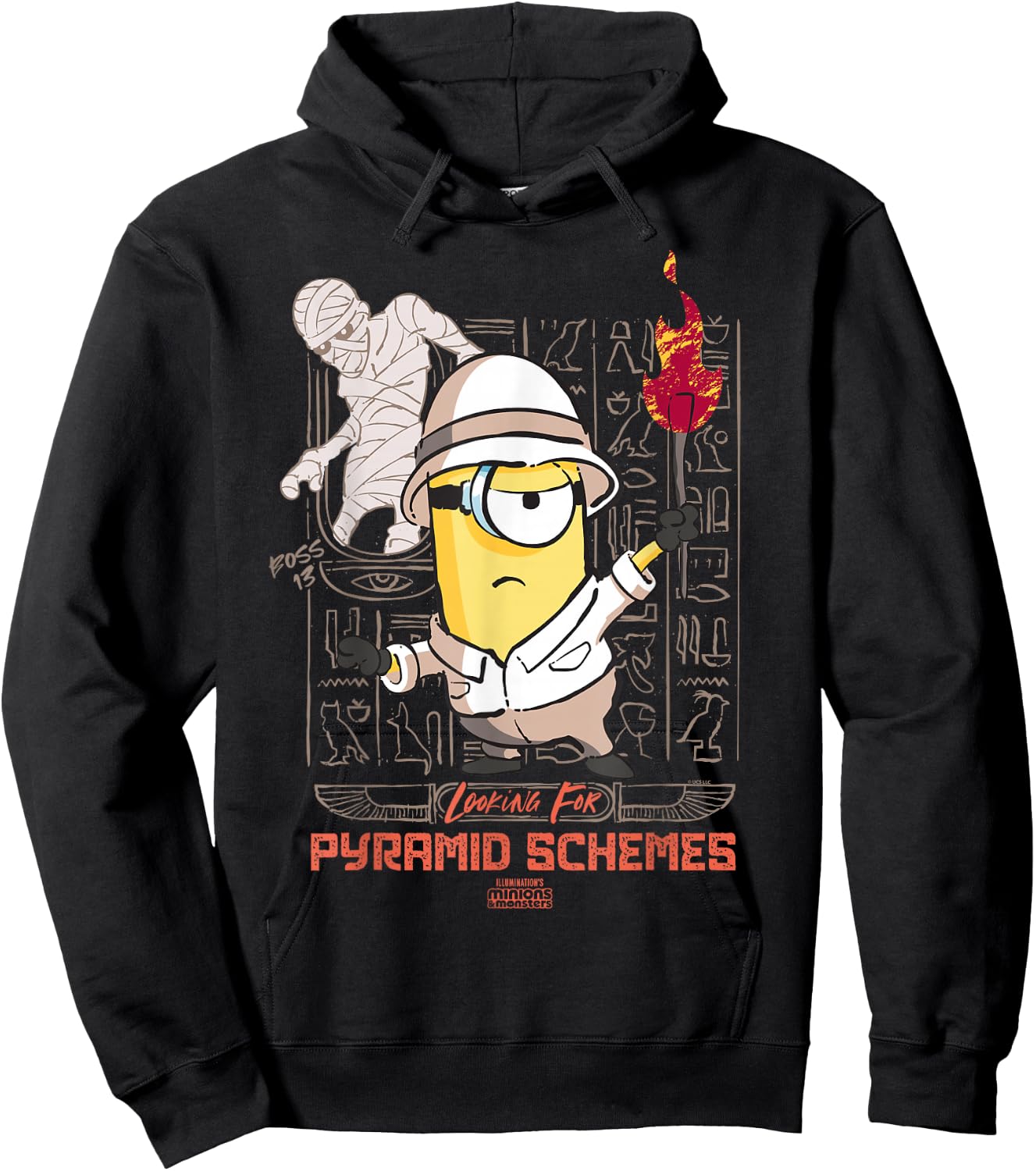 Minions & Monsters Pyramid Schemes Hoodie - Hoodie | Black