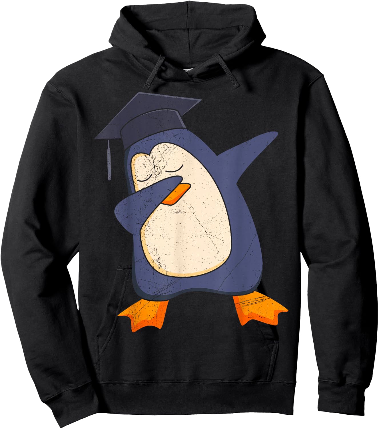 Master´s Exam Passed Master's Degree Created Penguin , black Hoodie - Hoodie | Black