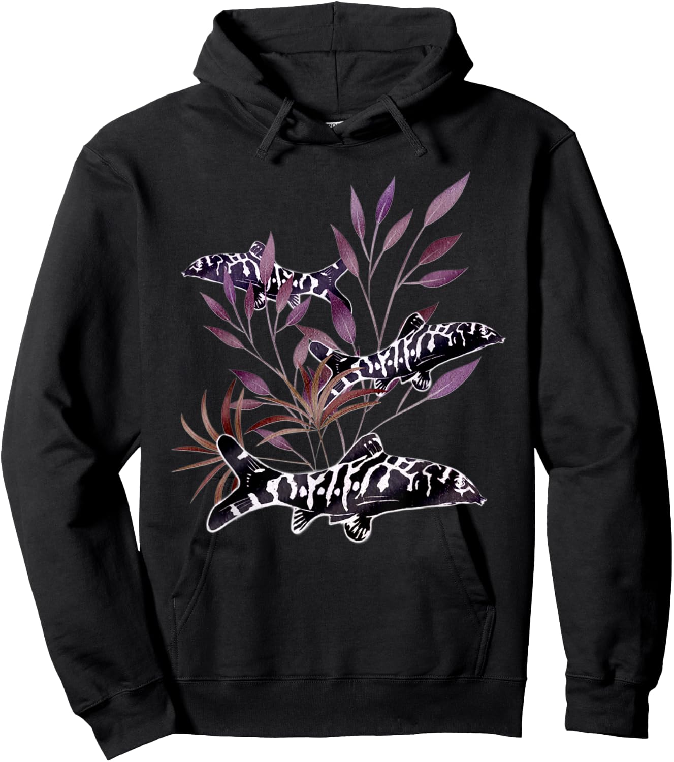 Loaches Freshwater Aquarium Loach Fish Tank Gift Hoodie - Hoodie | Black