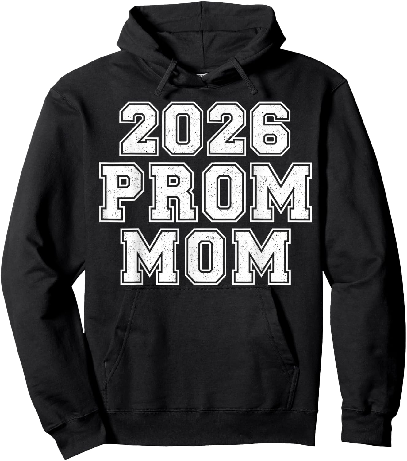 2026 Prom Mom School Dance Planning Prom Mom Team Squad Hoodie - Hoodie | Black