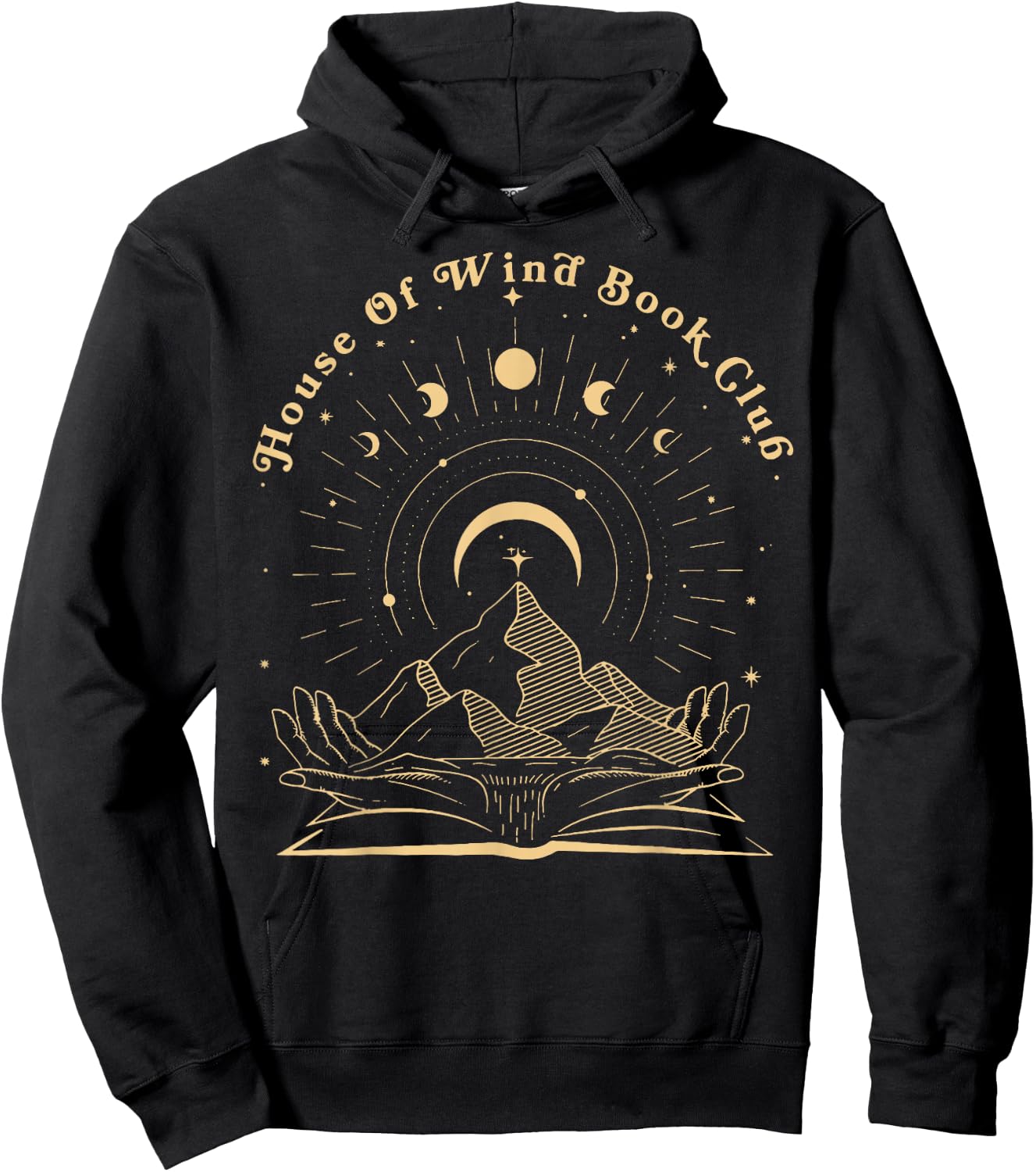 House Of Wind Book club Hoodie - Hoodie | Black