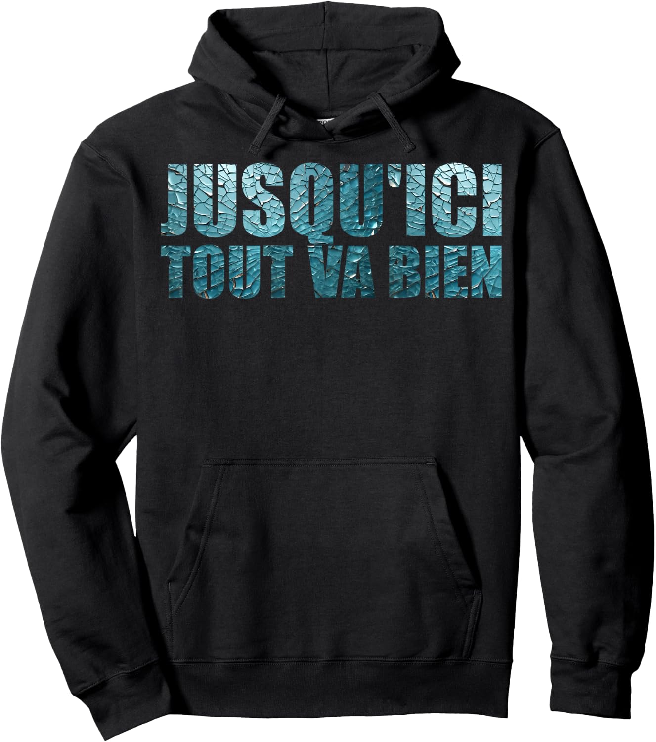 Jusqu'ici tout va bien citation de film culte Fan Gifts, Black, S Hoodie - Hoodie | Black