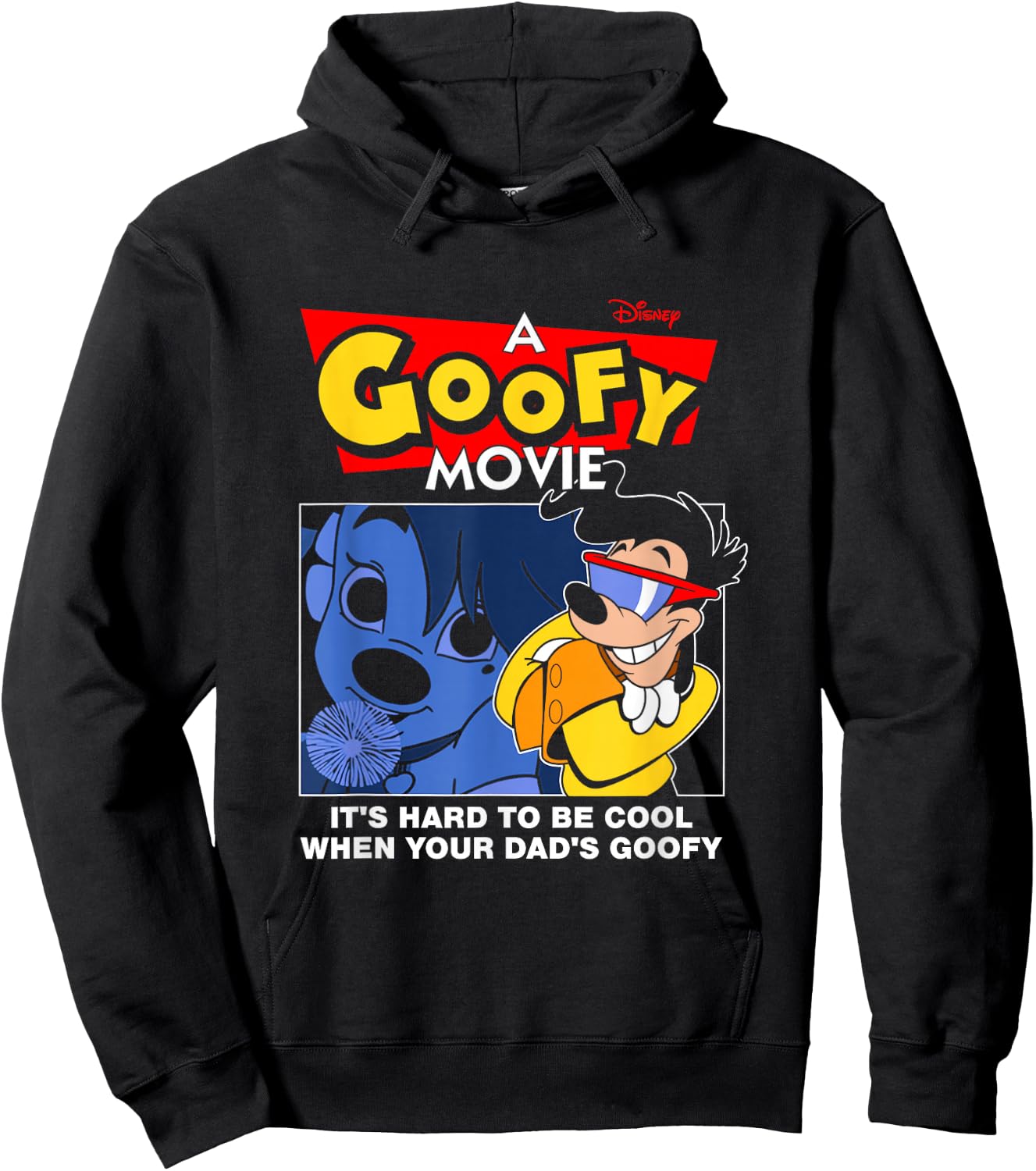 Disney A Goofy Movie Be Cool Max Movie Poster Hoodie - Hoodie | Black